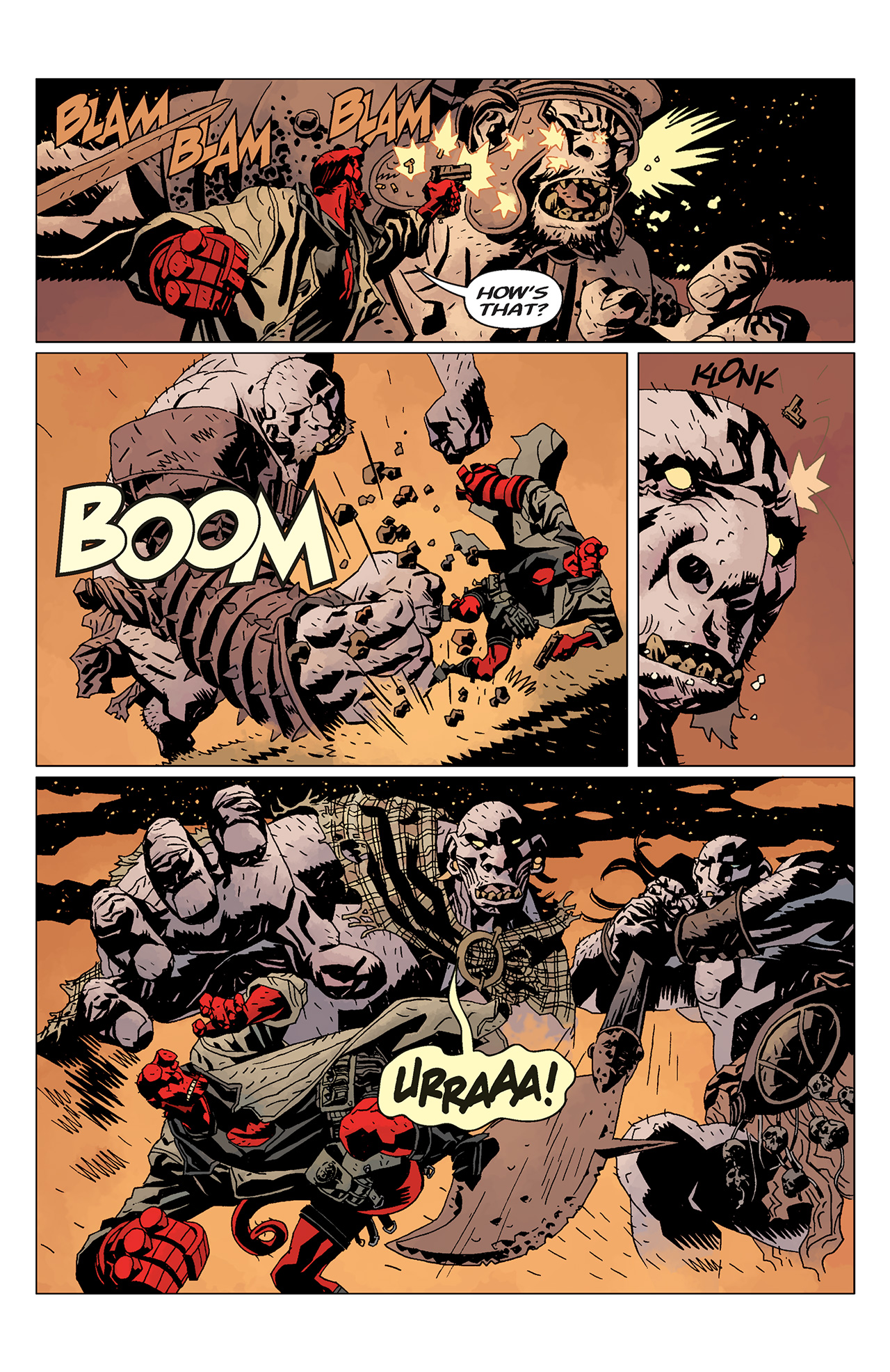 Read online Hellboy: The Wild Hunt comic -  Issue #2 - 10