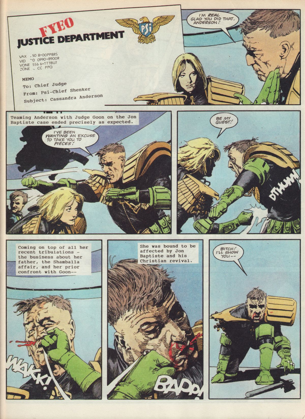 Read online Judge Dredd: The Megazine (vol. 2) comic -  Issue #24 - 21