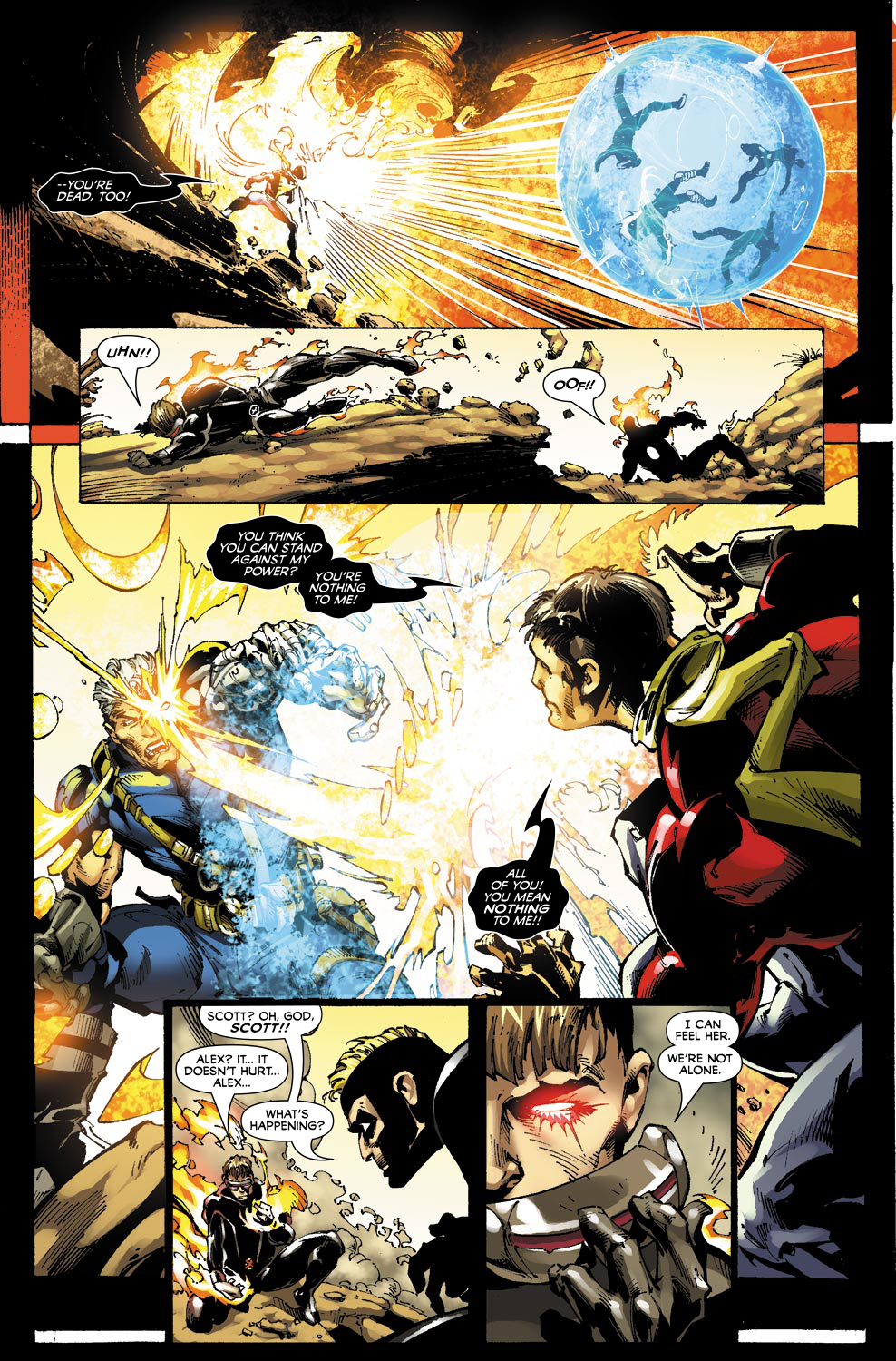Read online What If? X-Men - Rise And Fall of the Shi'ar Empire comic -  Issue # Full - 17