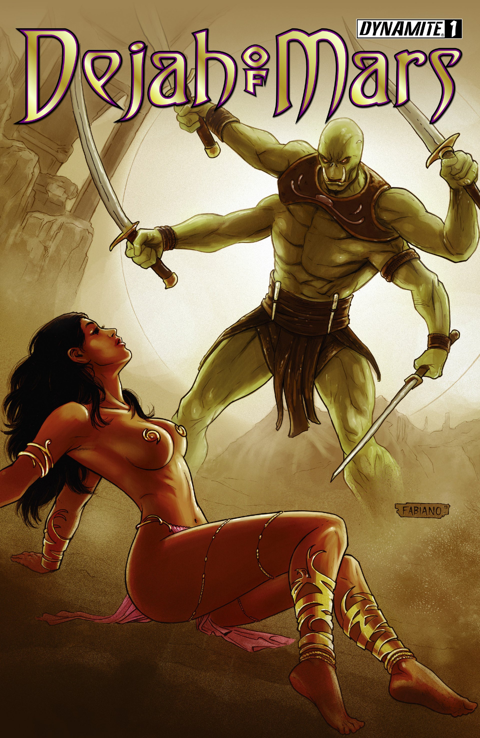 Read online Dejah of Mars comic -  Issue #1 - 2