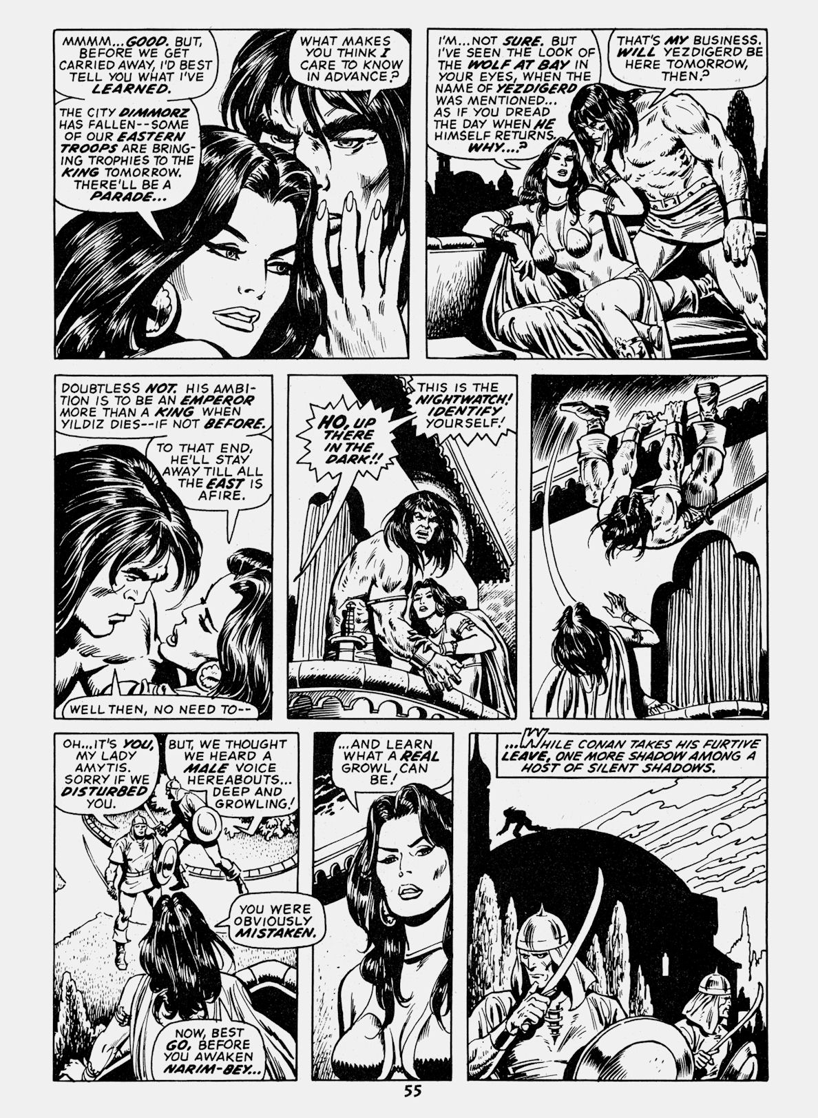 Read online Conan Saga comic -  Issue #74 - 55