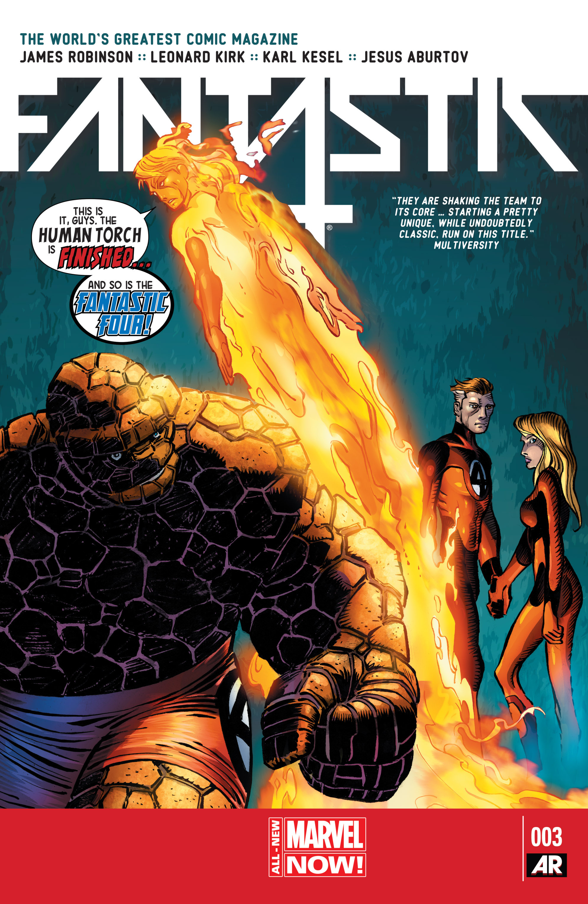 Read online Fantastic Four (2014) comic -  Issue #3 - 1