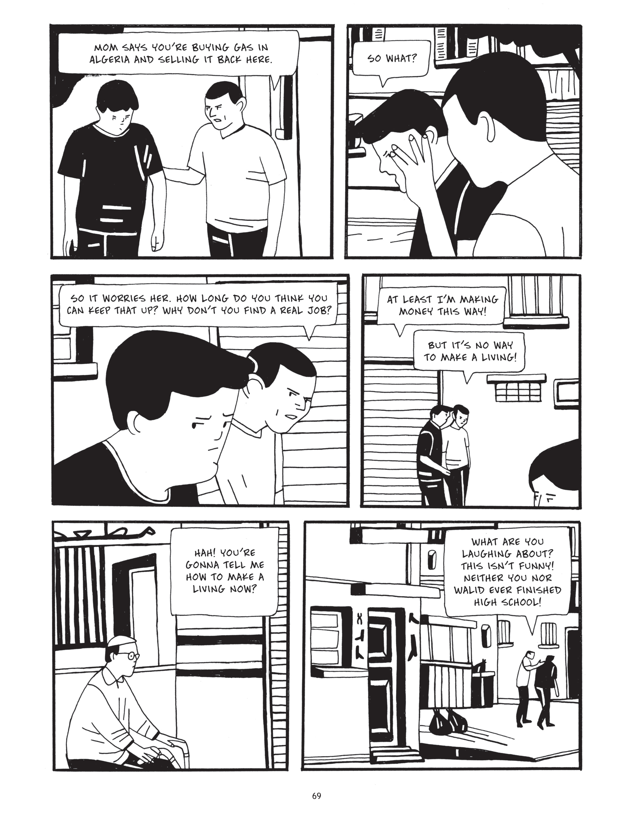 Read online After the Spring: A Story of Tunisian Youth comic -  Issue # TPB - 69
