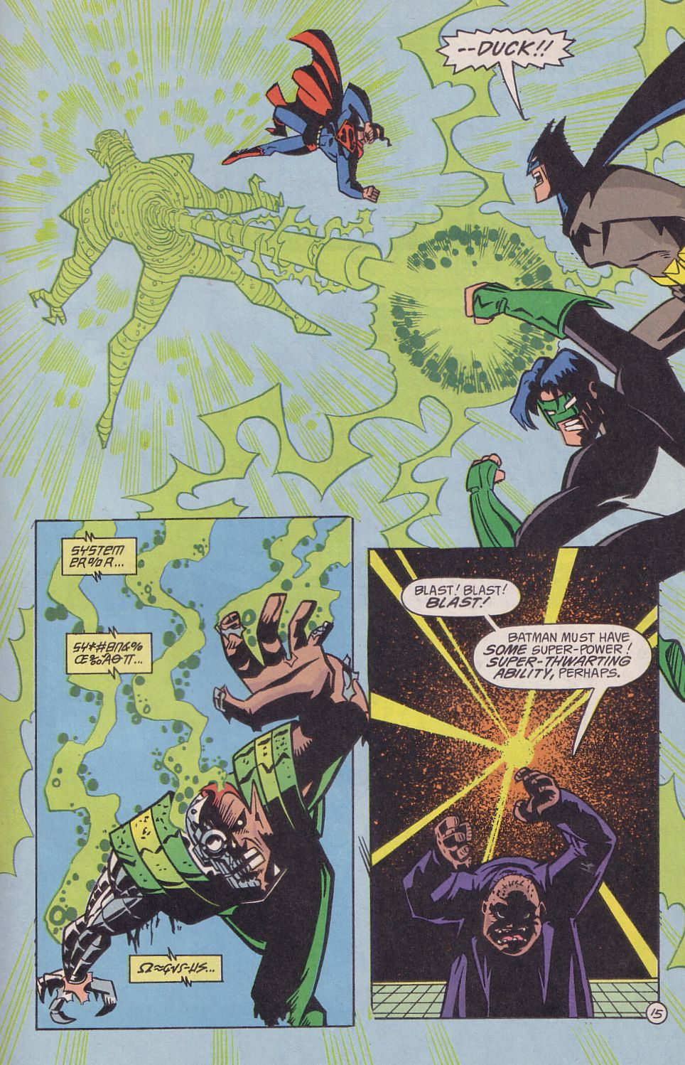 Read online Adventures in the DC Universe comic -  Issue #18 - 16