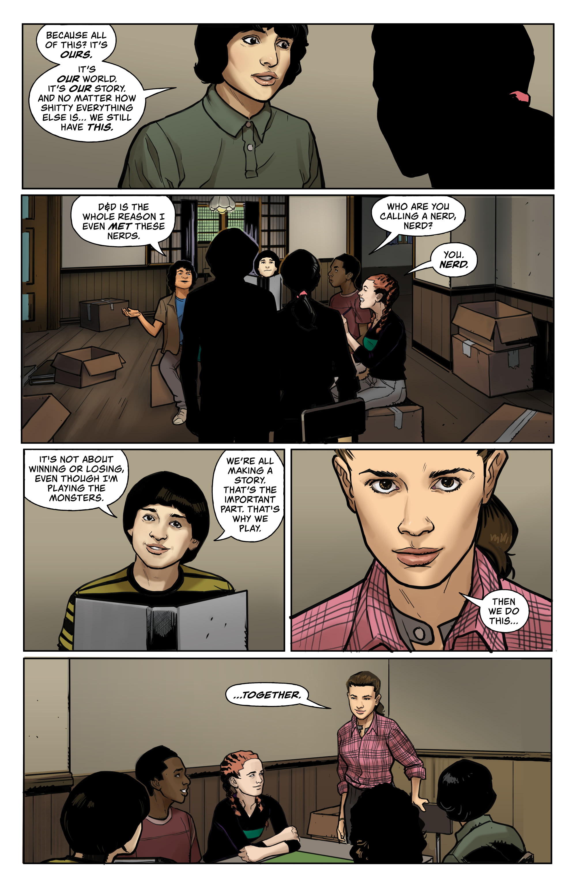 Read online Stranger Things and Dungeons & Dragons comic -  Issue #4 - 13