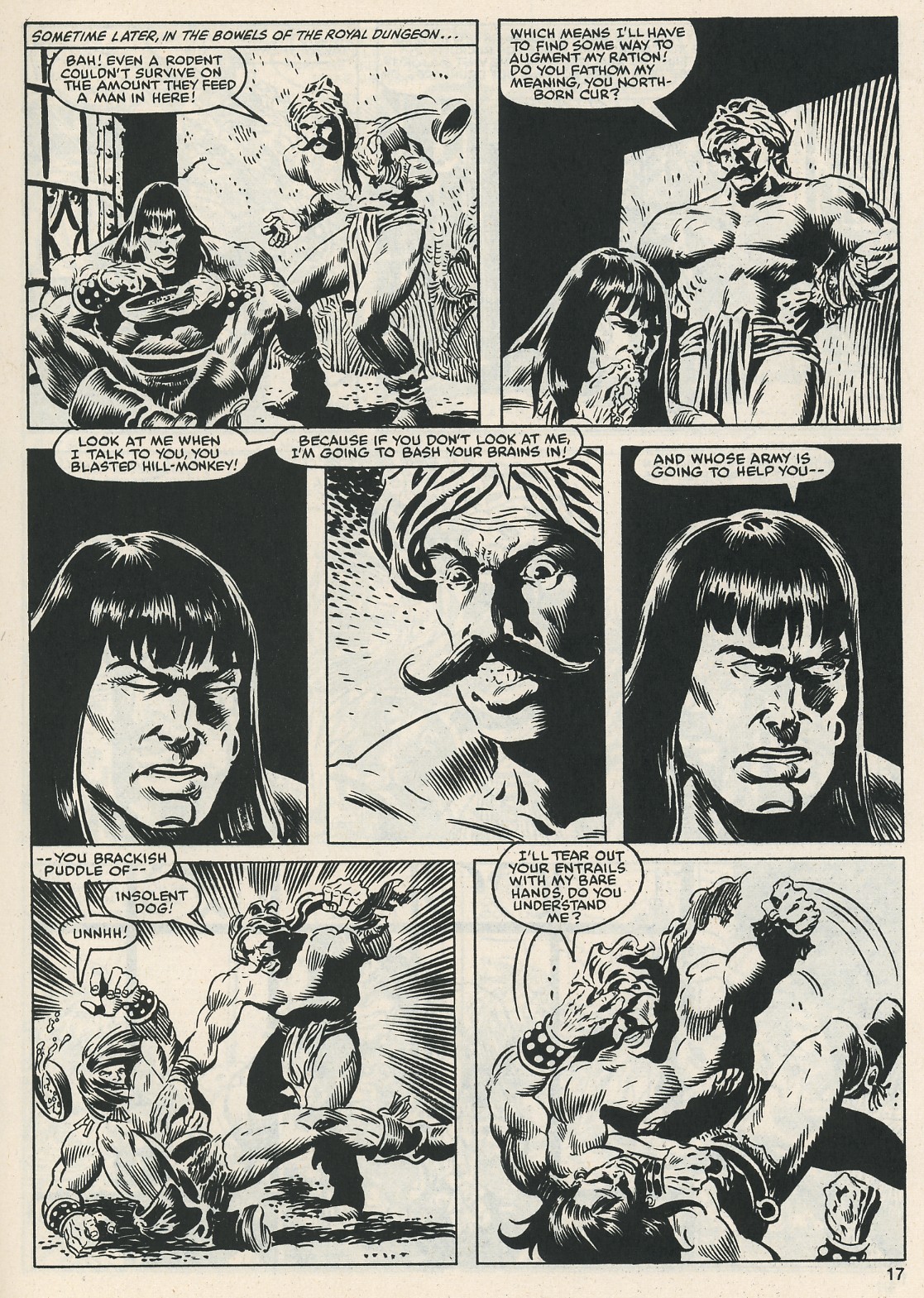 Read online The Savage Sword Of Conan comic -  Issue #112 - 17