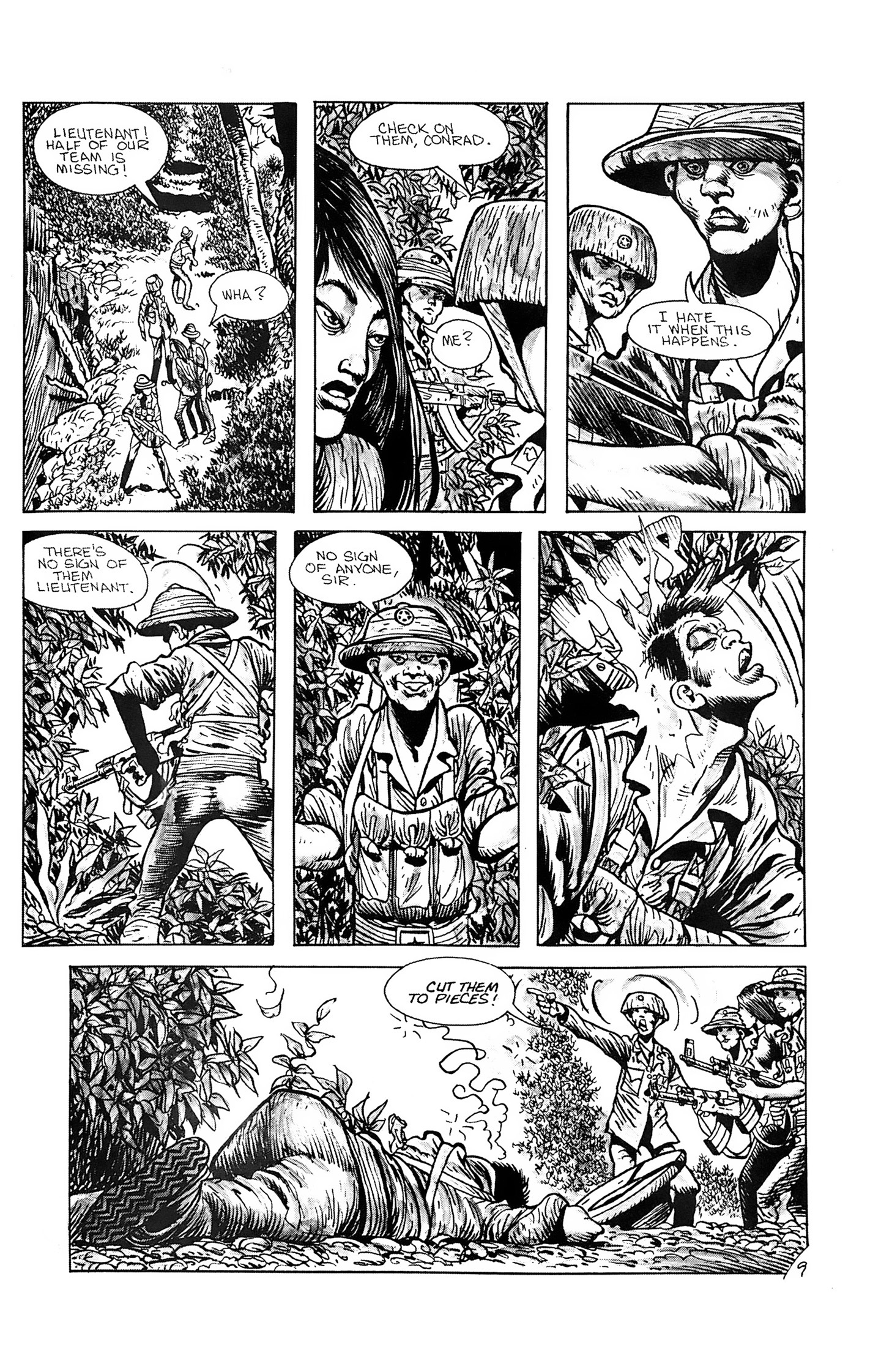 Read online Fire Team comic -  Issue #5 - 13