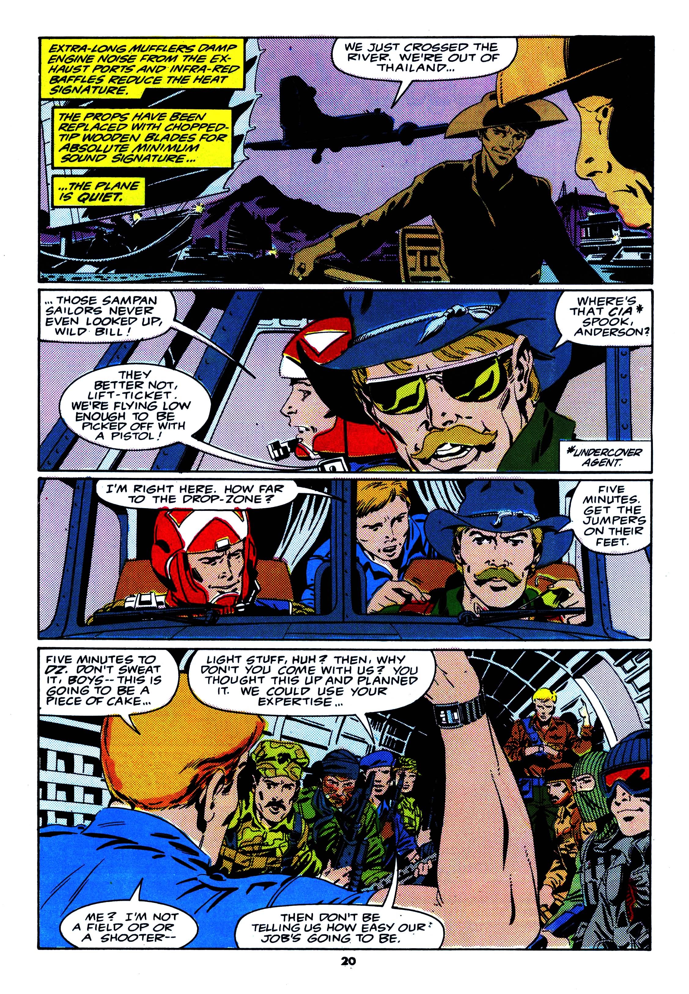 Read online Action Force comic -  Issue #36 - 20