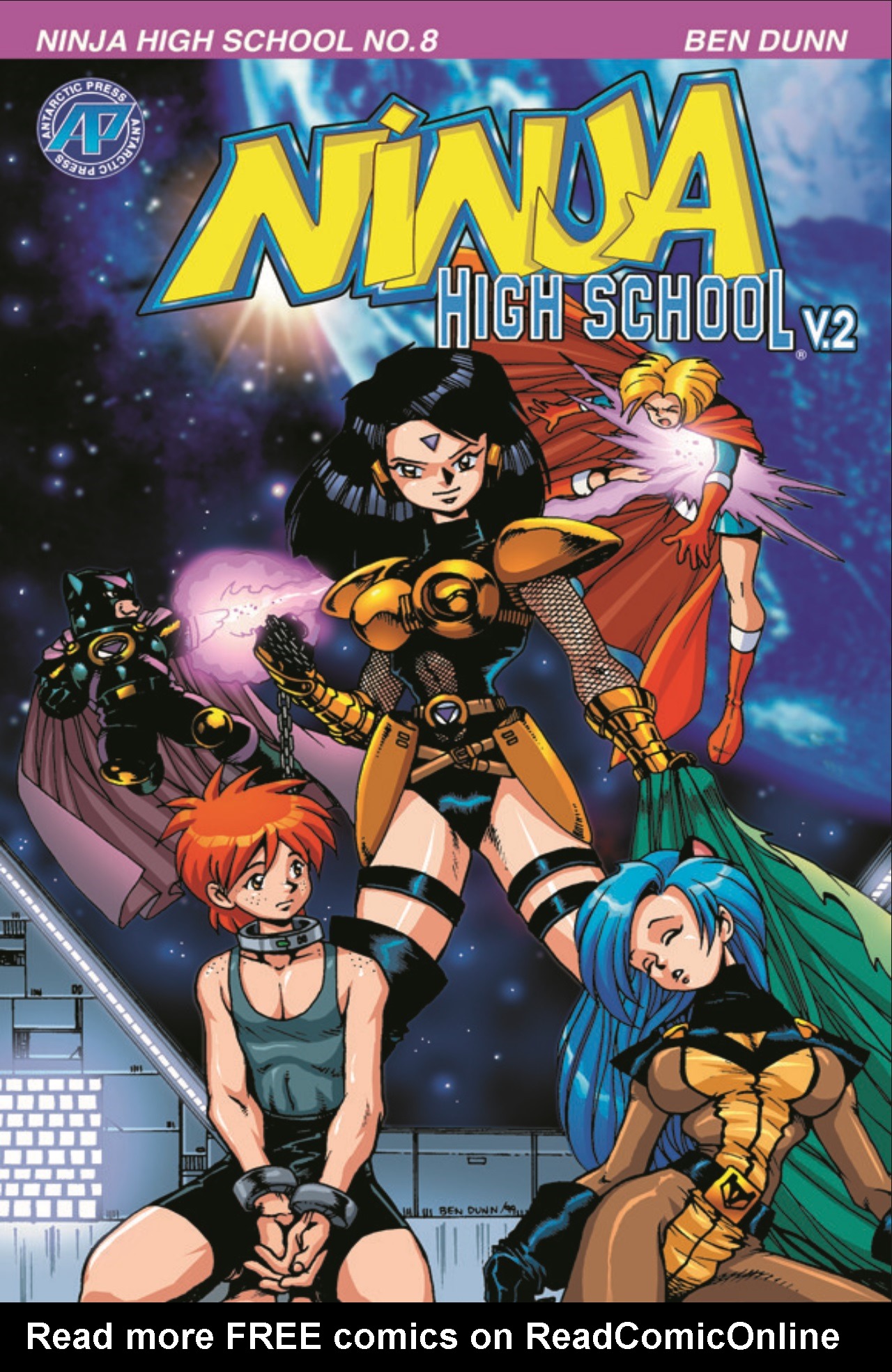 Read online Ninja High School Version 2 comic -  Issue #8 - 1