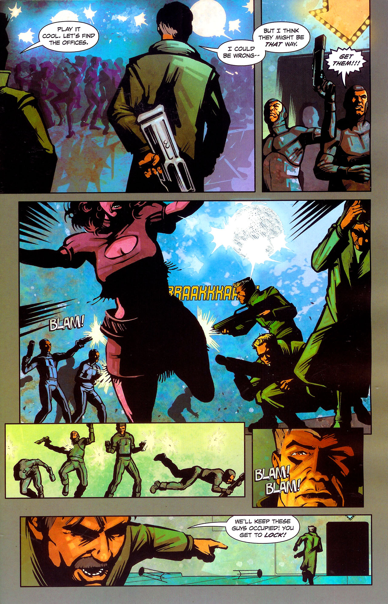 Read online Starship Troopers: Damaged Justice comic -  Issue #3 - 6