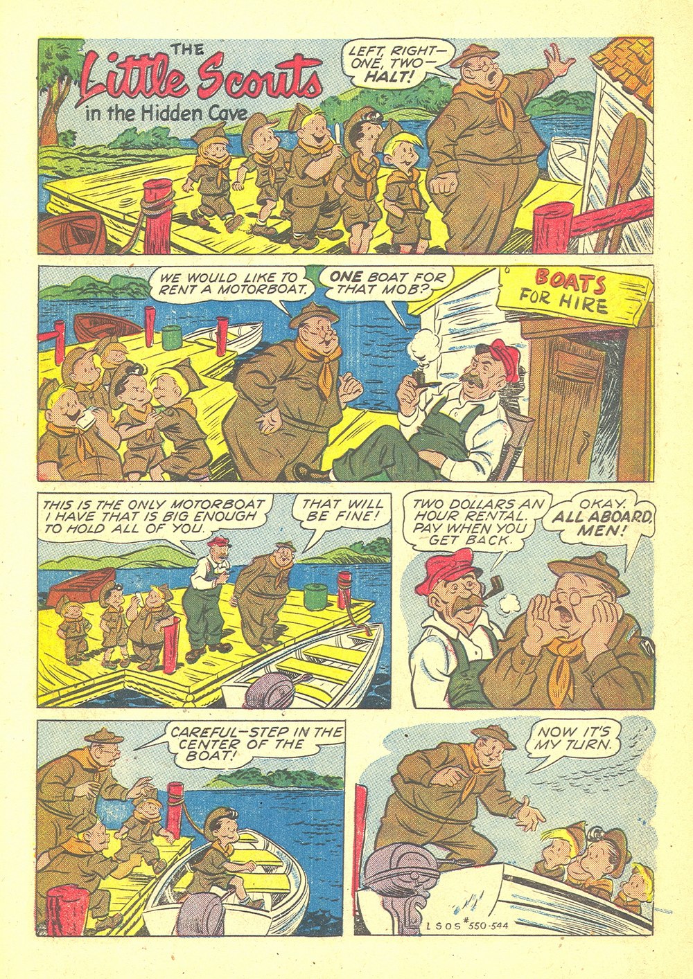 Read online Four Color Comics comic -  Issue #550 - 3