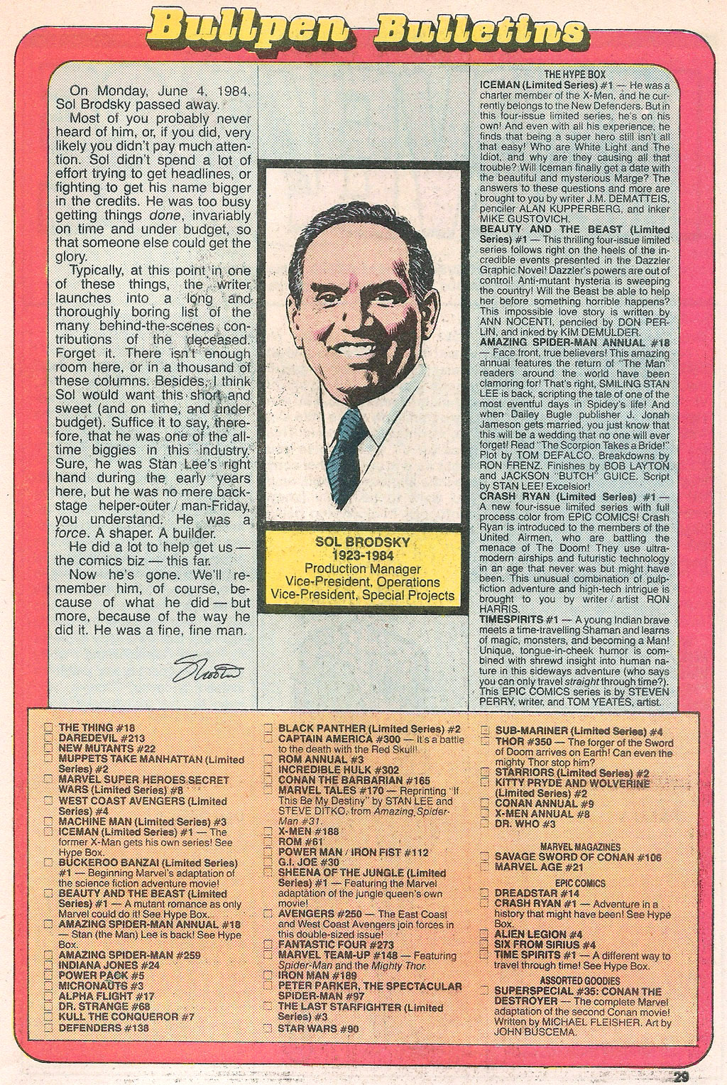 Read online Marvel Age comic -  Issue #21 - 30