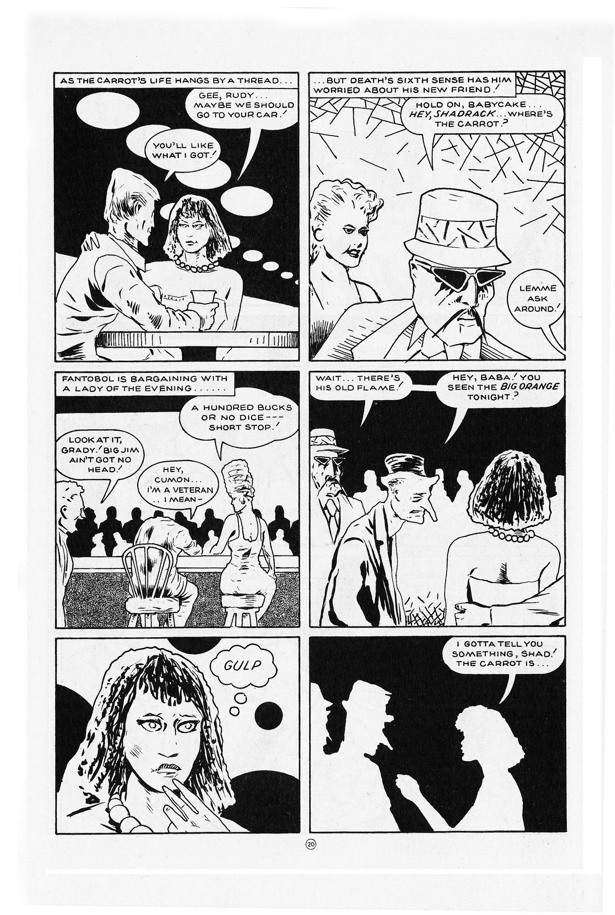 Read online Flaming Carrot Comics (1984) comic -  Issue #6 - 22