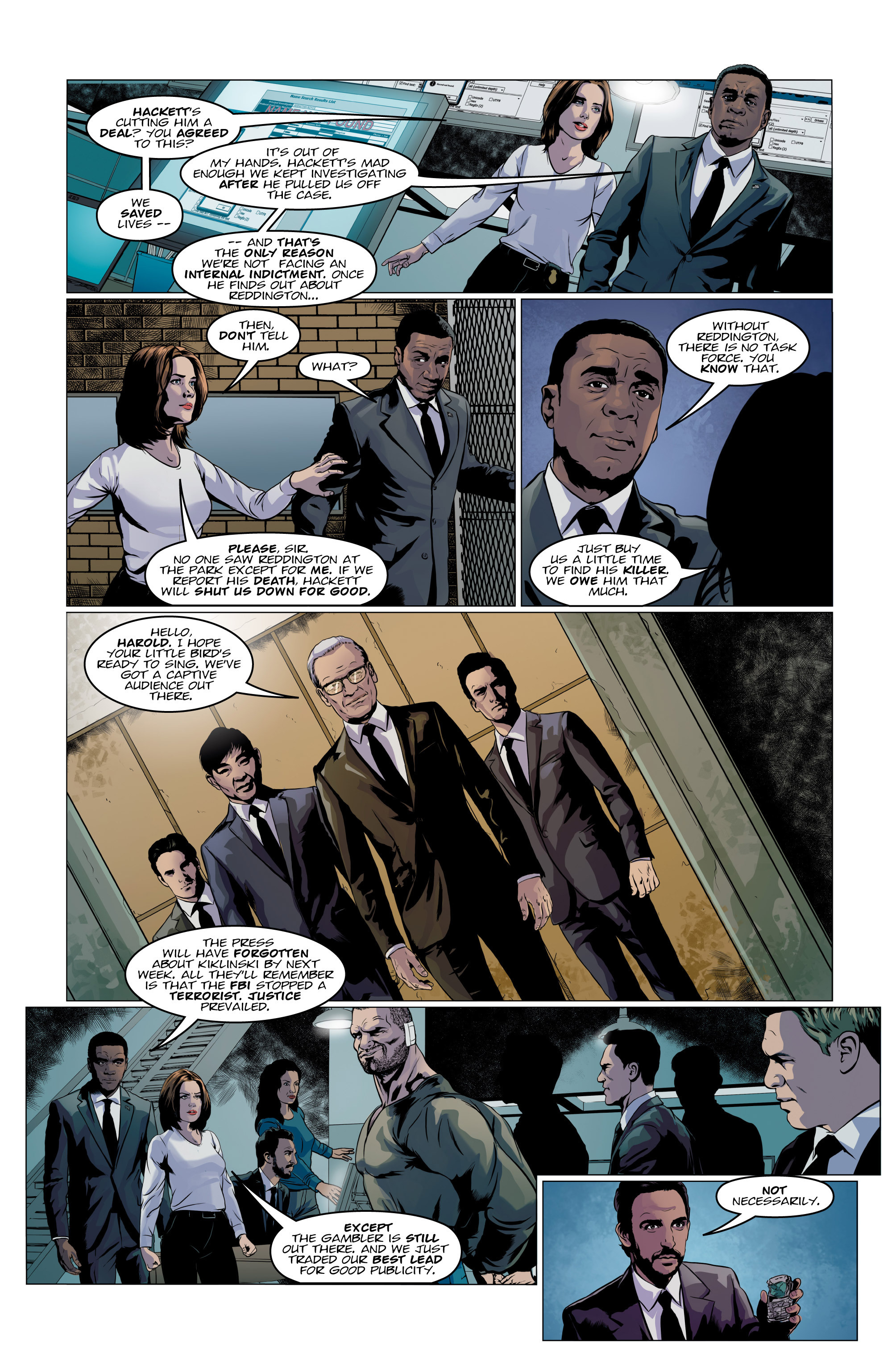 Read online The Blacklist comic -  Issue #3 - 9