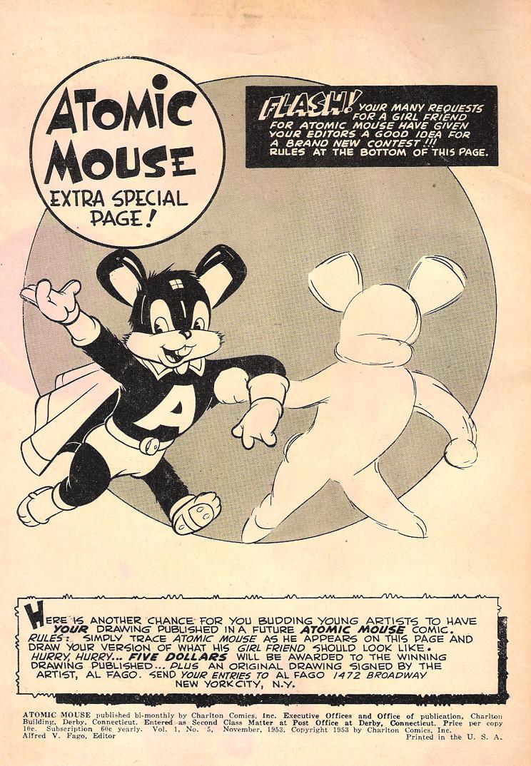 Read online Atomic Mouse comic -  Issue #5 - 2