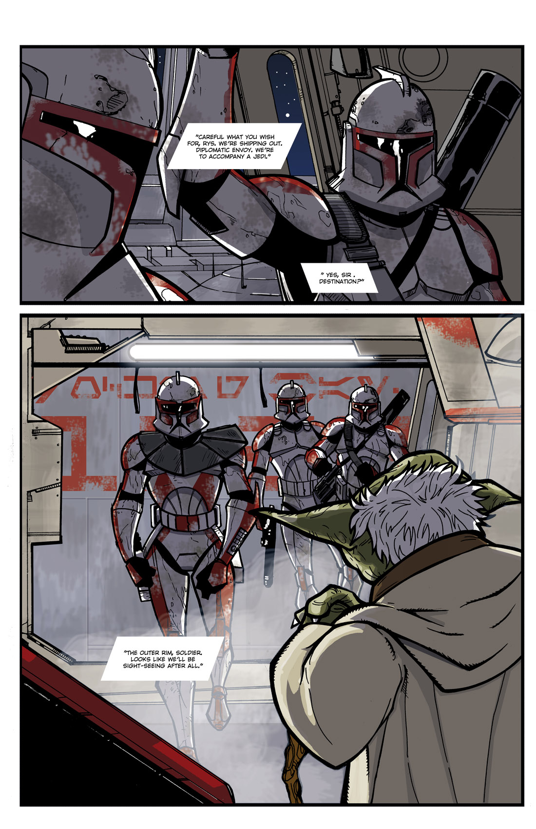 Read online Star Wars: Tales From The Clone Wars comic -  Issue # TPB - 9