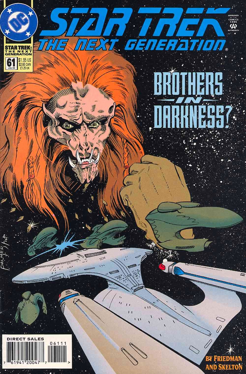 Read online Star Trek: The Next Generation (1989) comic -  Issue #61 - 1