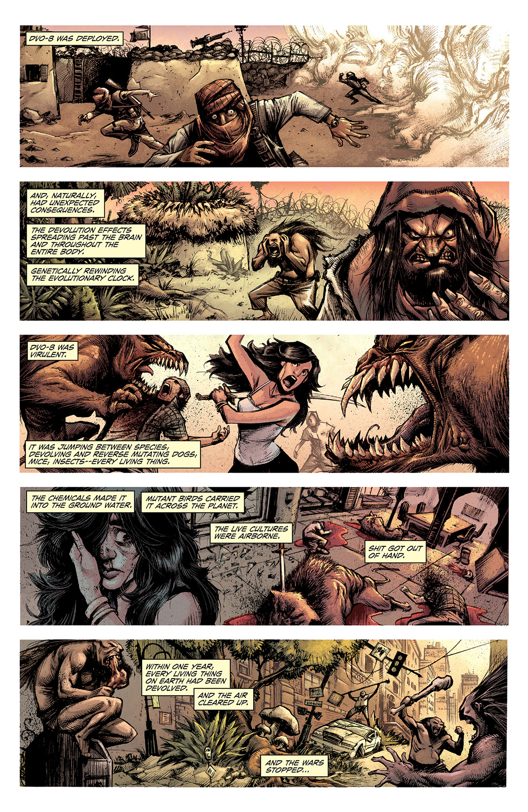 Read online Devolution comic -  Issue #1 - 12