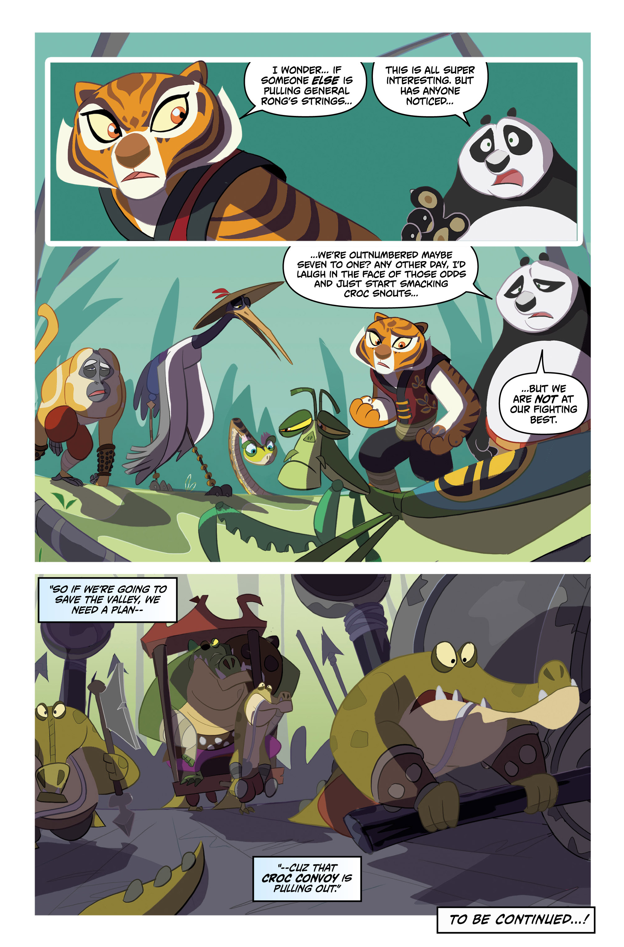 Read online DreamWorks Kung Fu Panda comic -  Issue #1 - 24