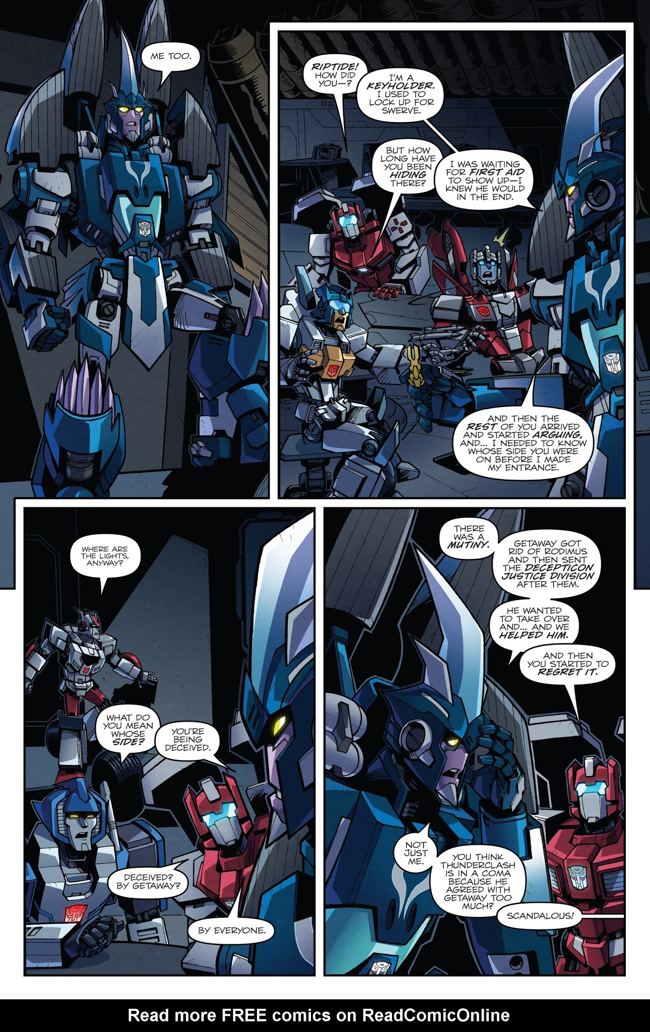 Read online Transformers: Lost Light comic -  Issue #10 - 16