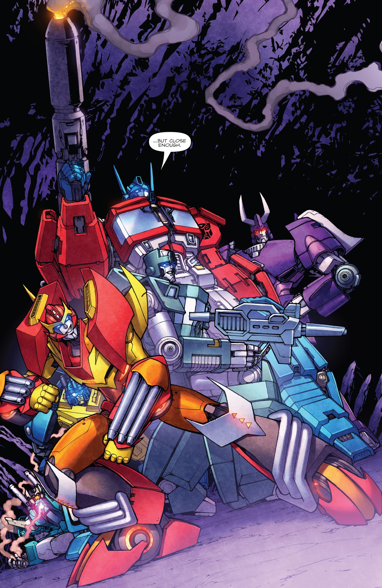 Read online The Transformers: Dark Cybertron comic -  Issue # TPB 2 - 123