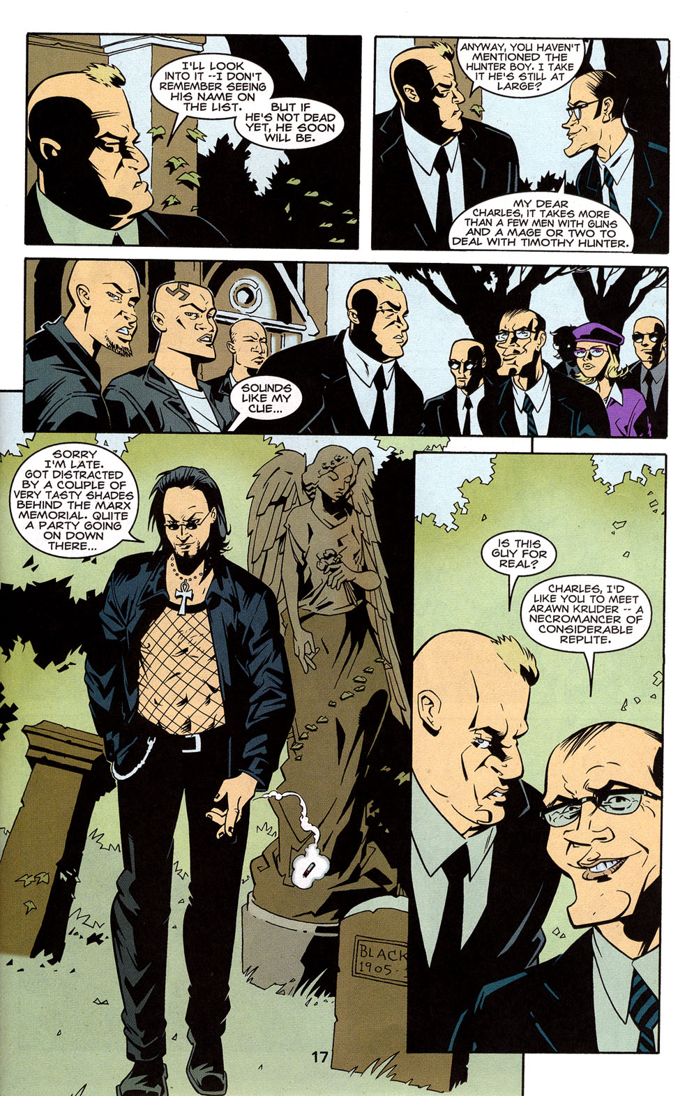 Read online Hunter:  The Age of Magic comic -  Issue #14 - 18