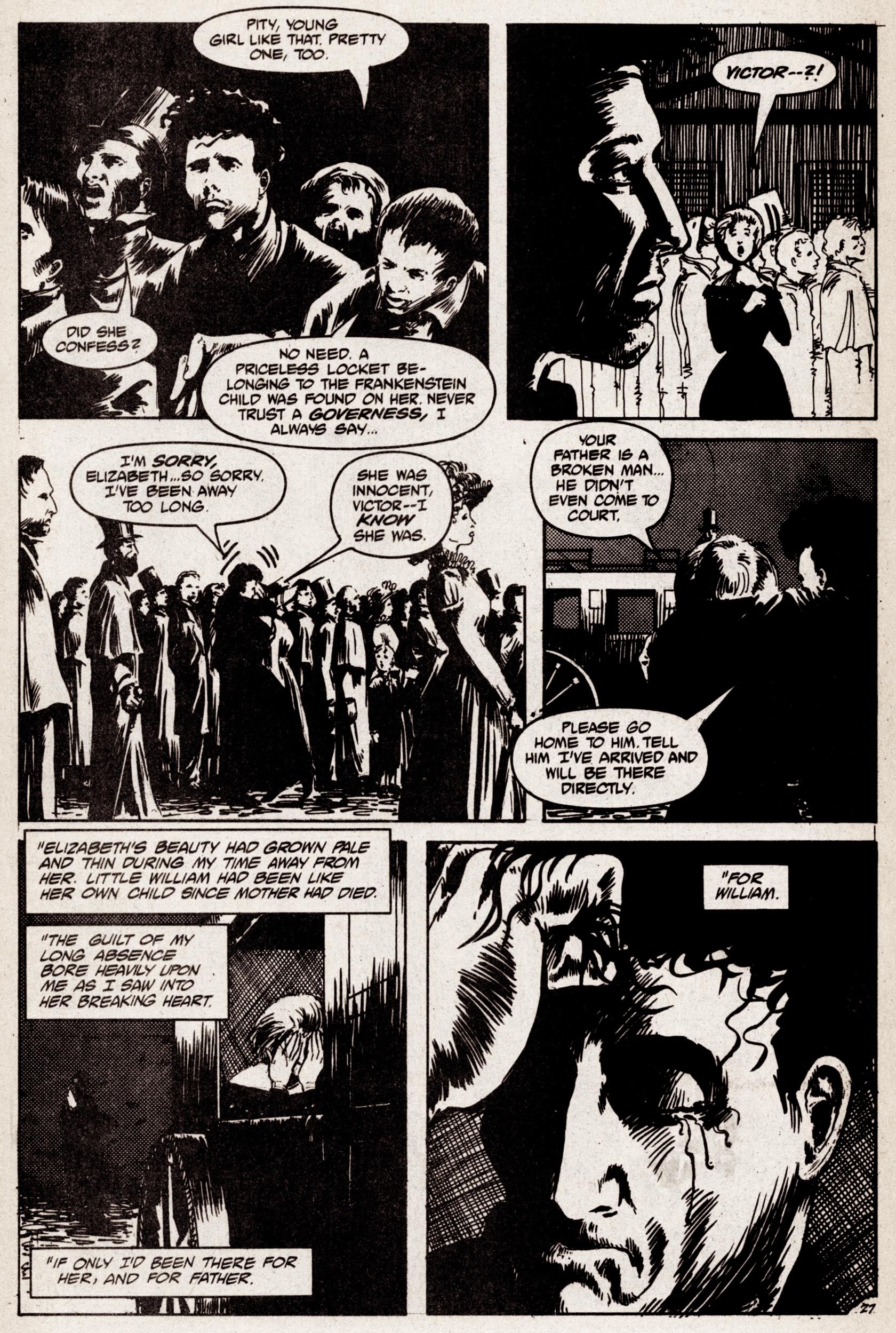 Read online Frankenstein (1989) comic -  Issue #1 - 29