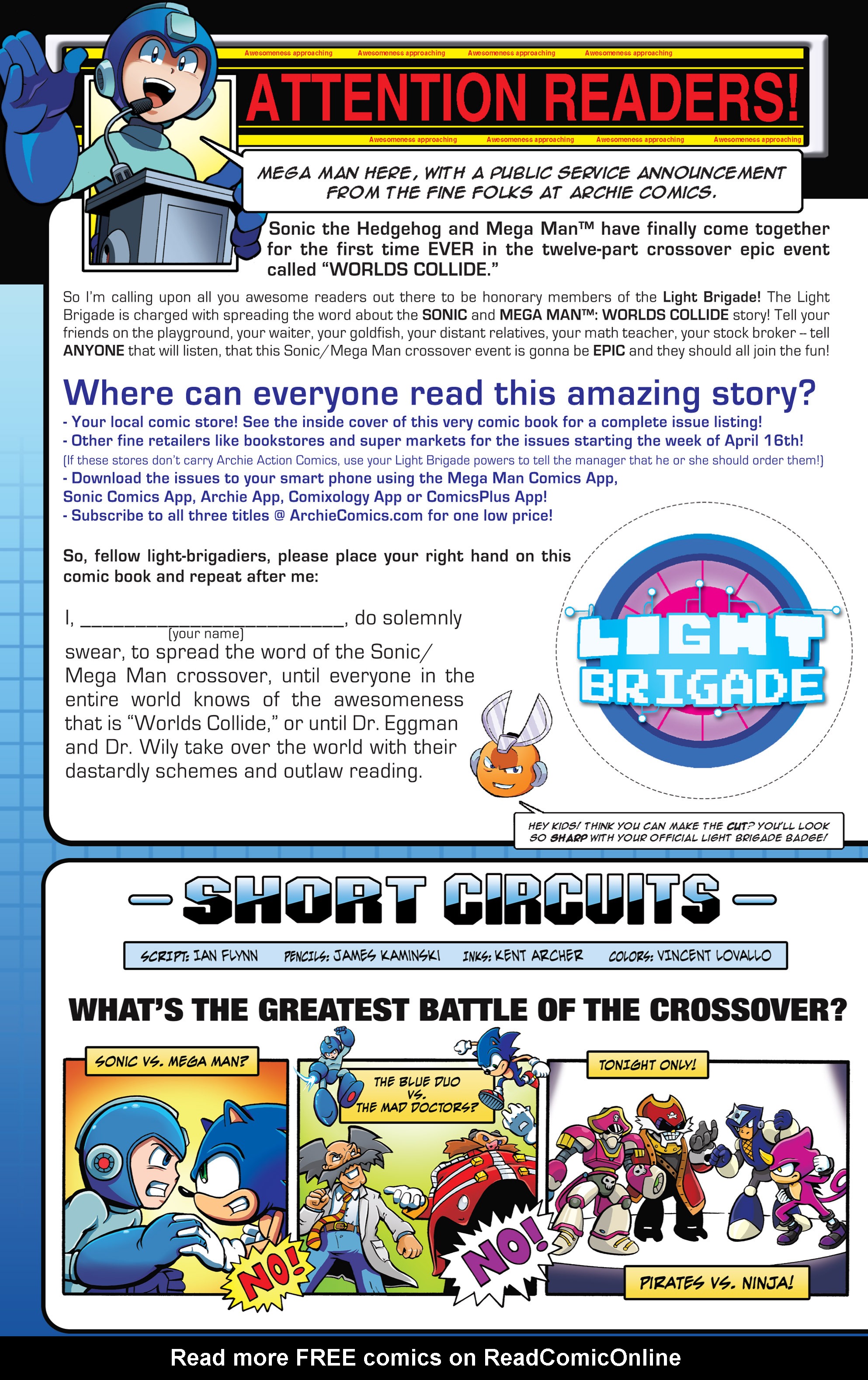 Read online Sonic Mega Man Worlds Collide comic -  Issue # Vol 1 - 111