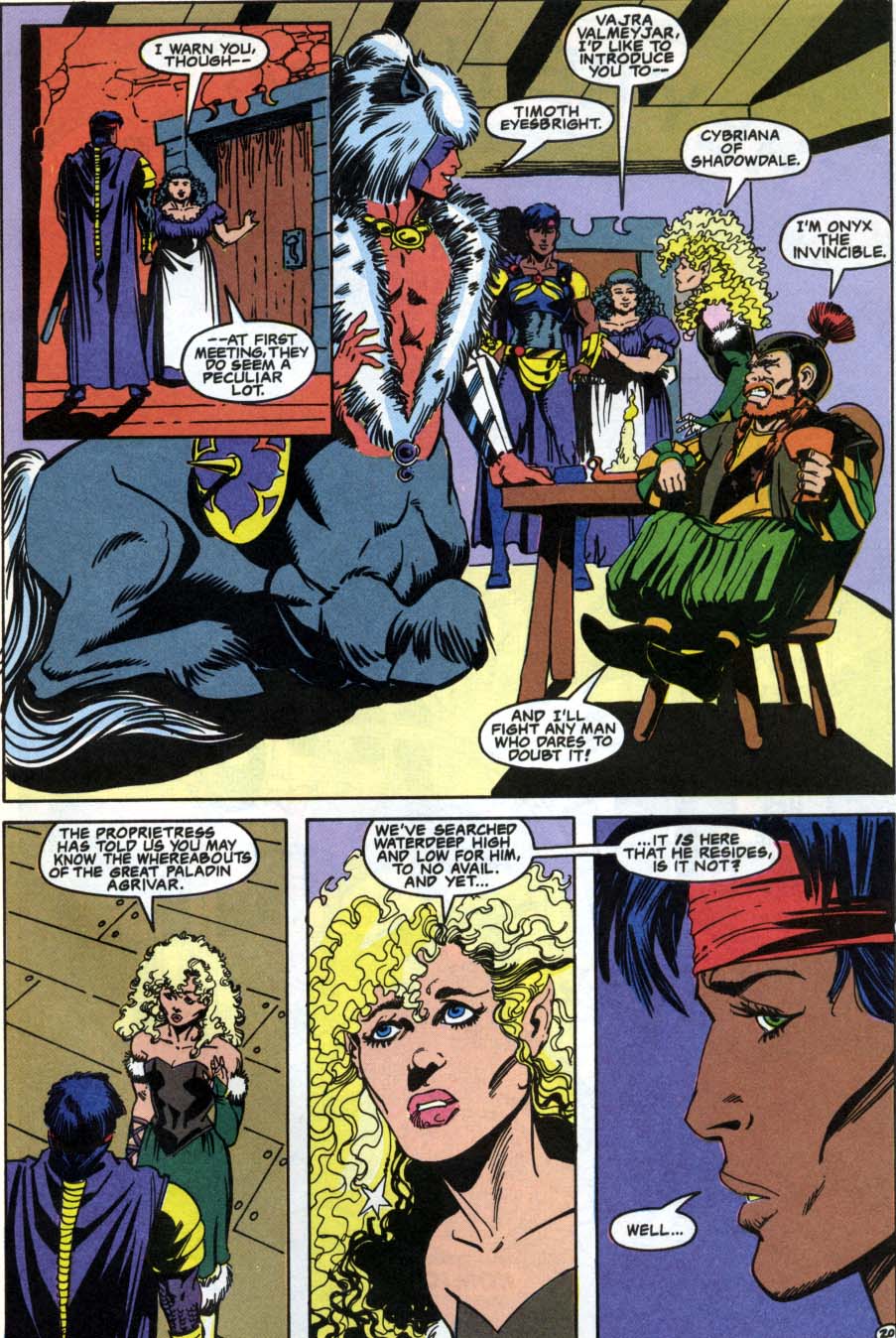 Read online Advanced Dungeons & Dragons comic -  Issue #1 - 20