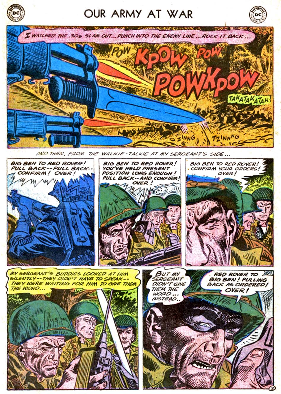 Read online Our Army at War (1952) comic -  Issue #54 - 28