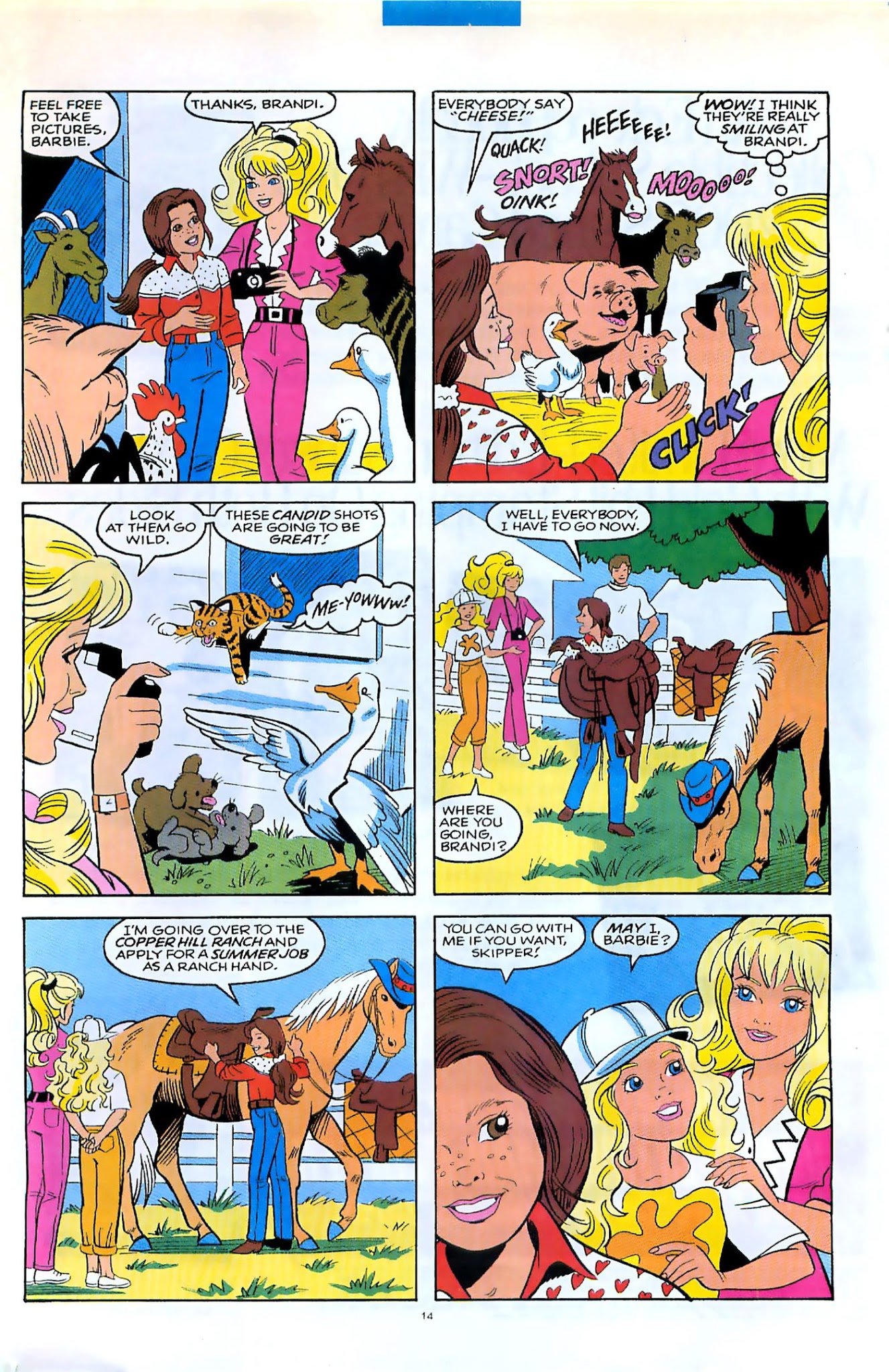 Read online Barbie comic -  Issue #30 - 16