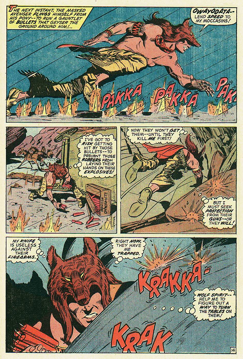 Read online Red Wolf (1972) comic -  Issue #2 - 15