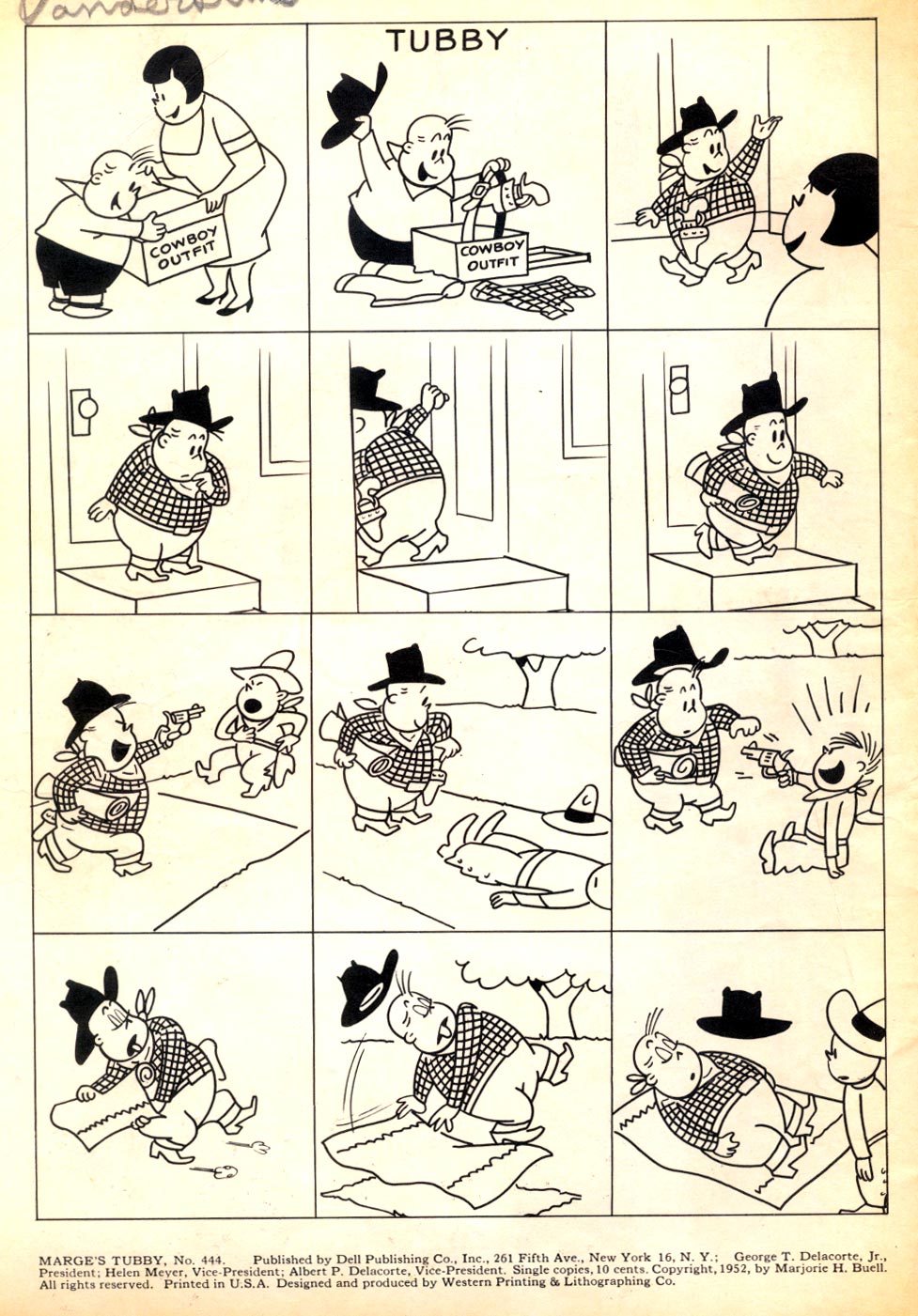 Read online Four Color Comics comic -  Issue #444 - 2