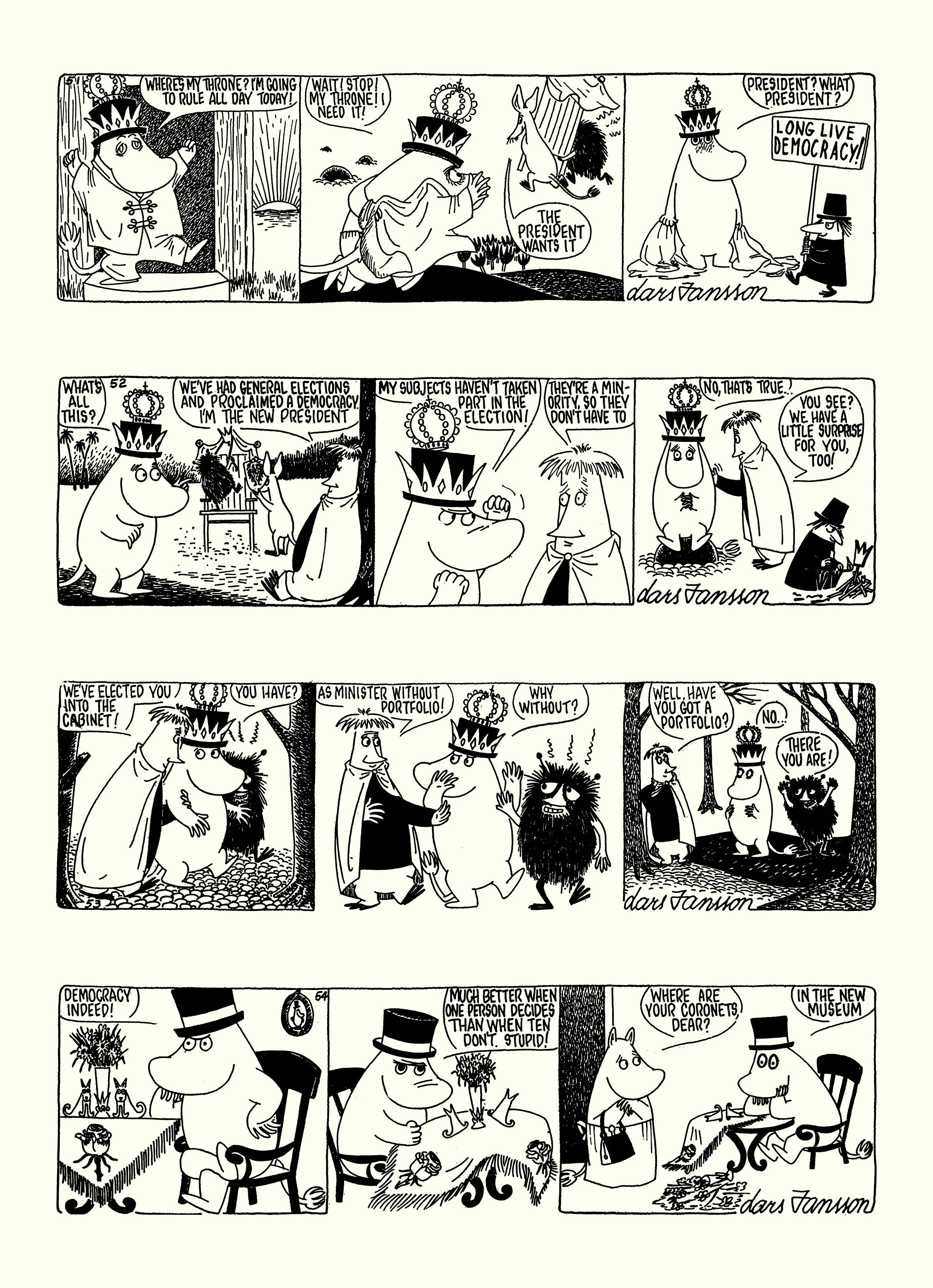 Read online Moomin: The Complete Lars Jansson Comic Strip comic -  Issue # TPB 7 - 19