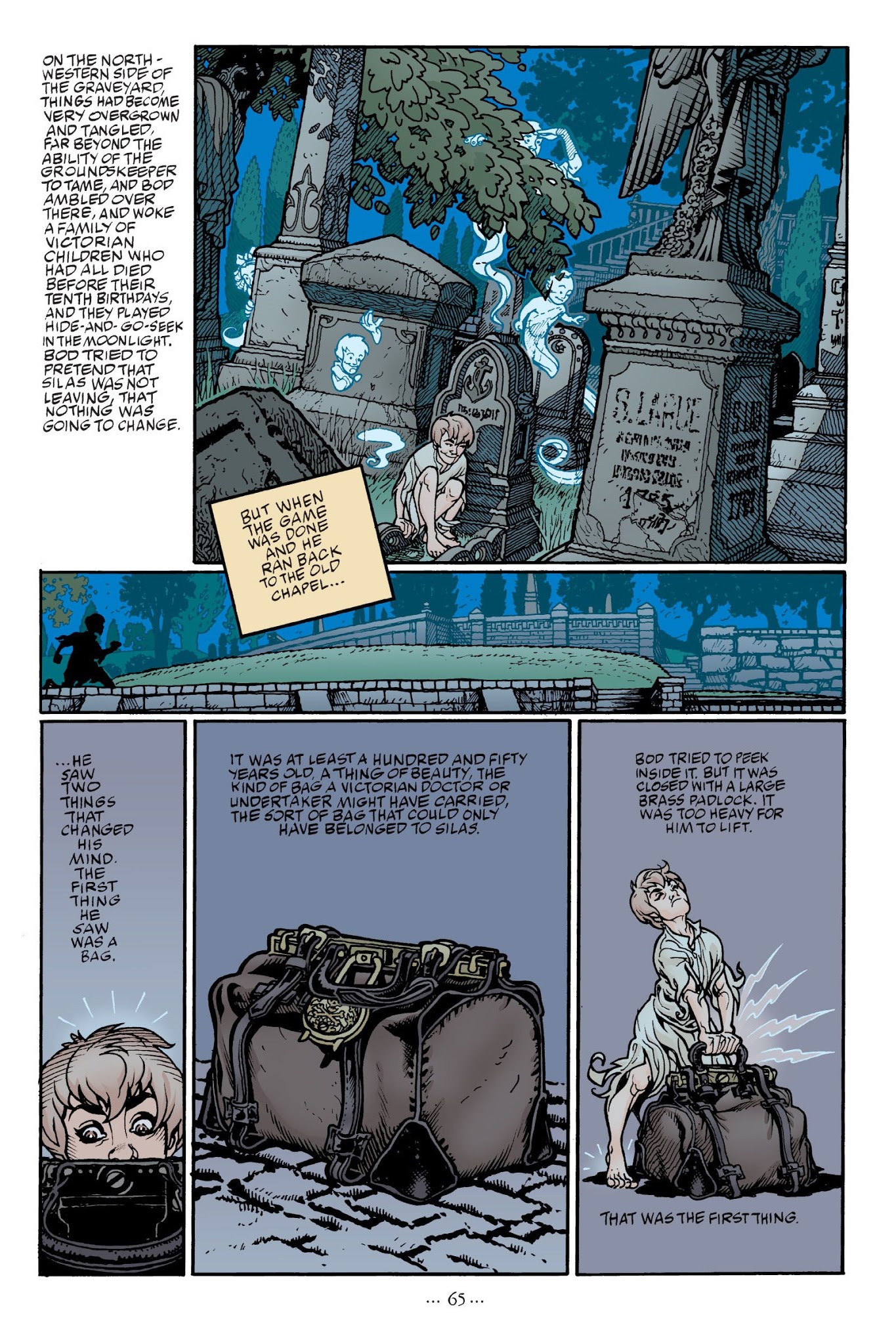 Read online The Graveyard Book: Graphic Novel comic -  Issue # TPB 1 - 70
