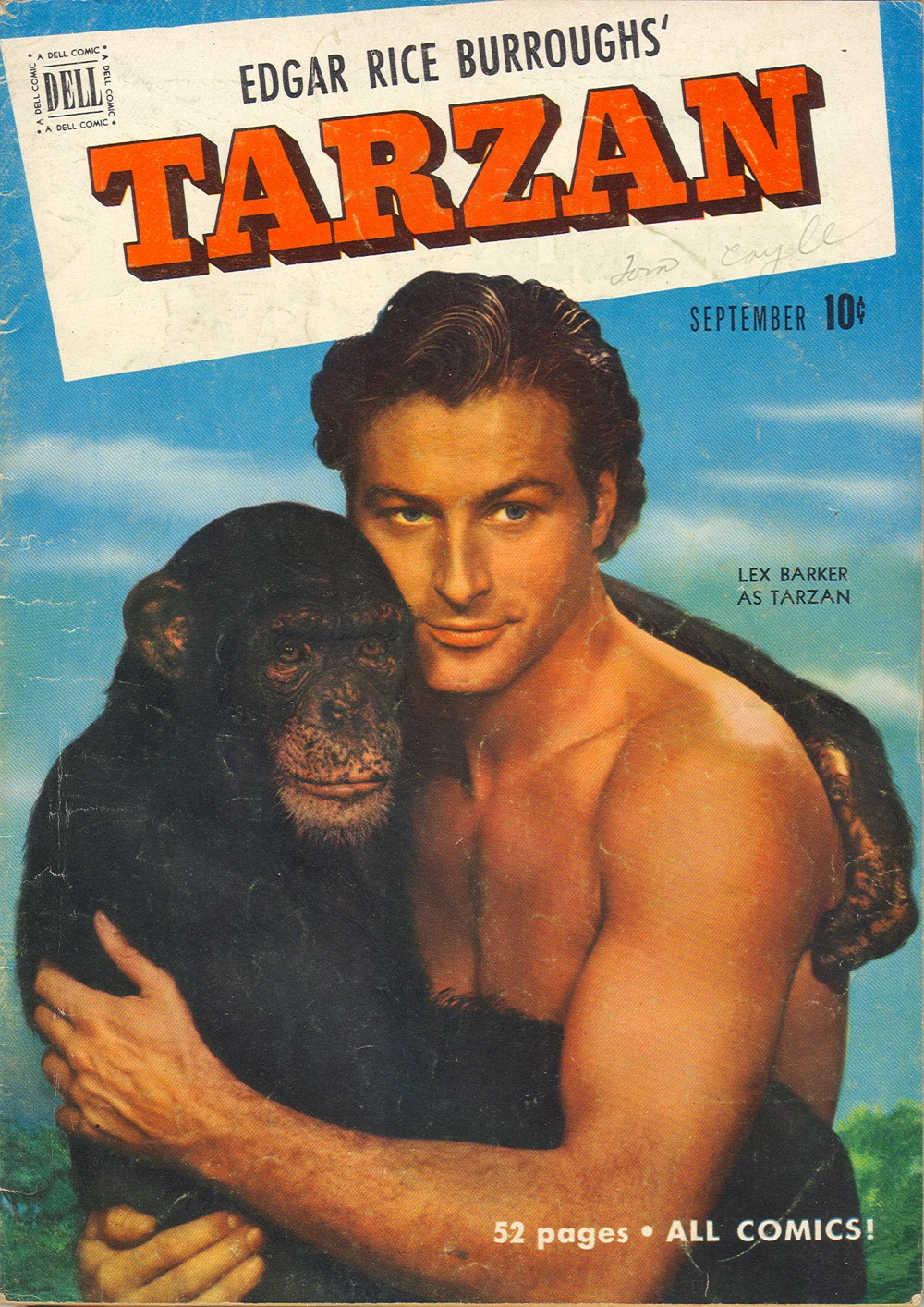 Read online Tarzan (1948) comic -  Issue #24 - 1