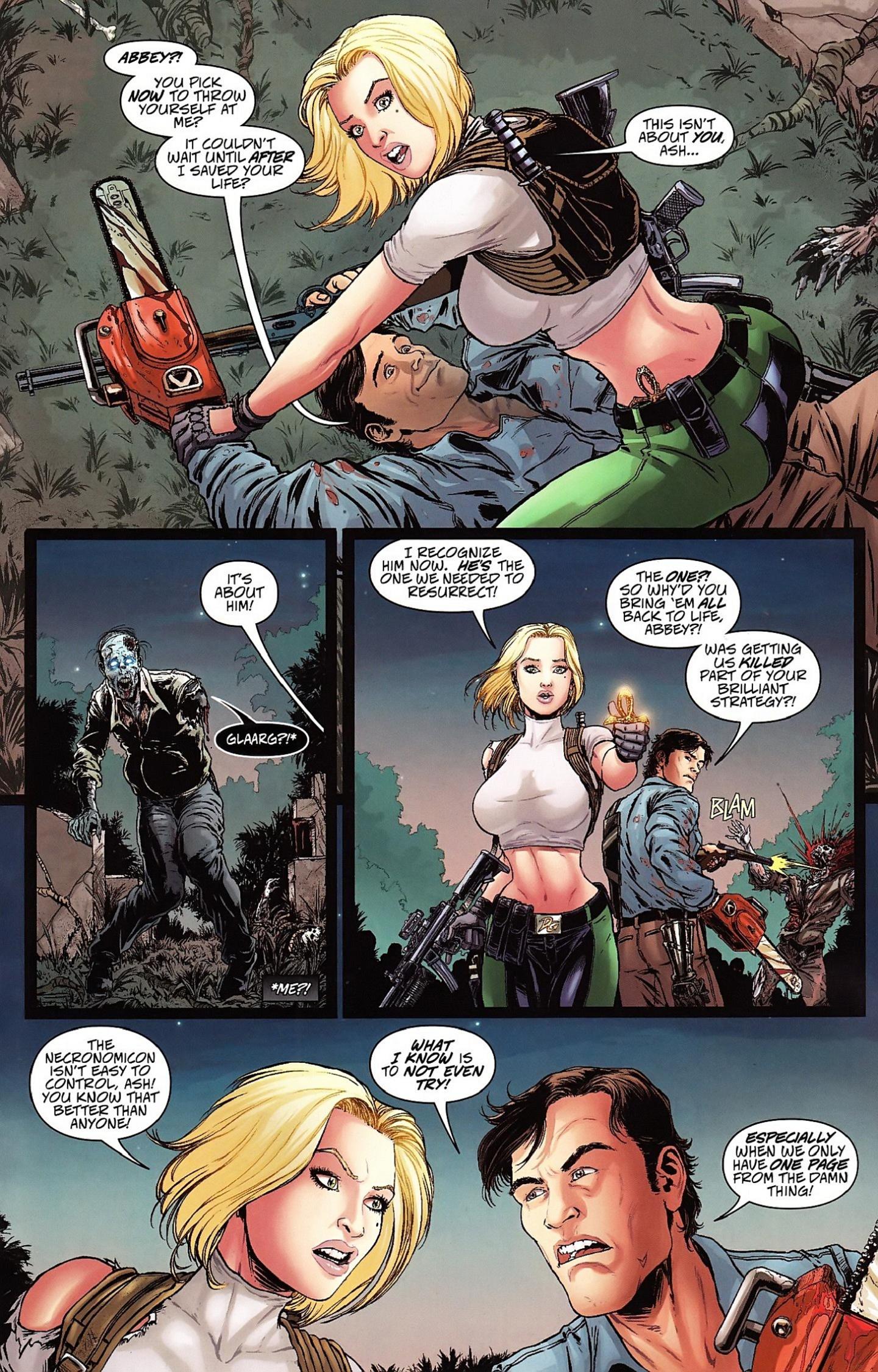 Read online Danger Girl and the Army of Darkness comic -  Issue #5 - 9