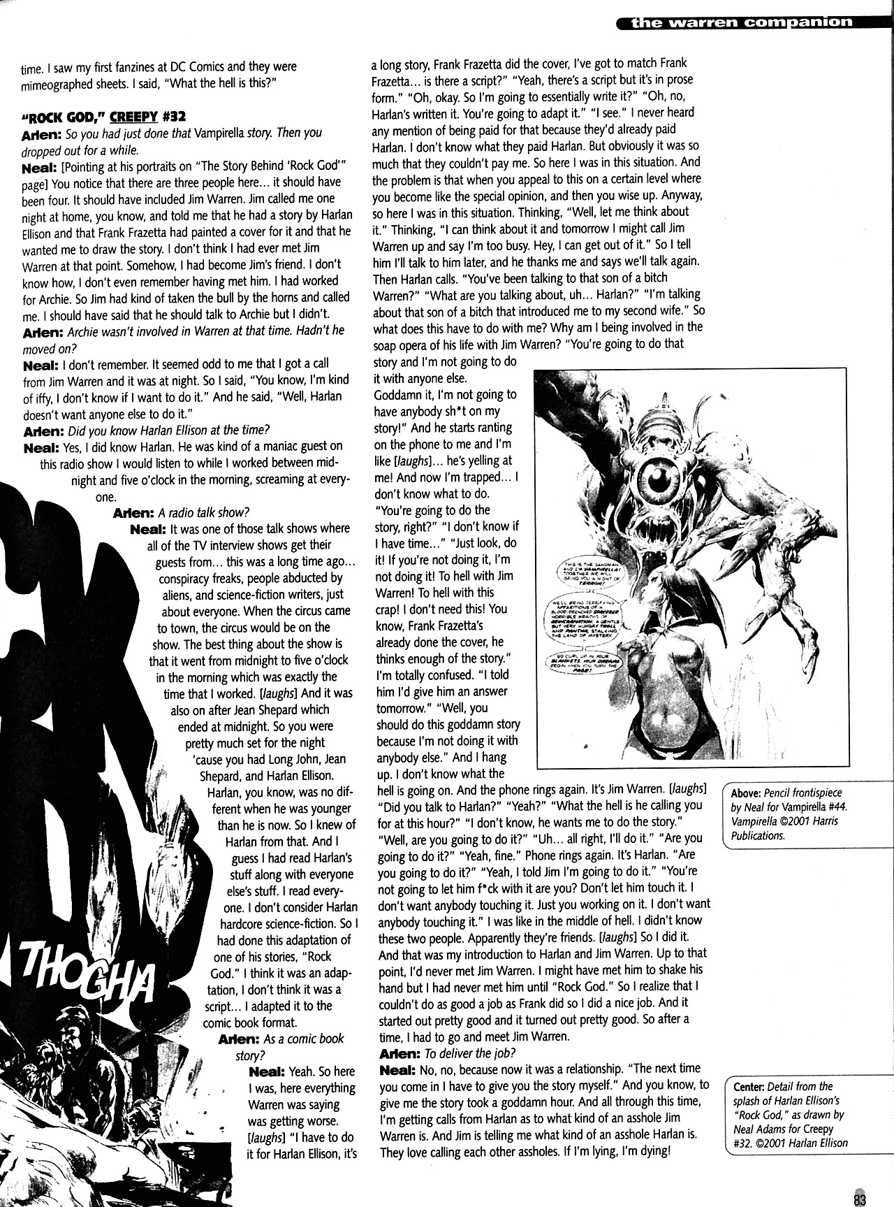 Read online Warren Companion comic -  Issue # TPB (Part 1) - 83