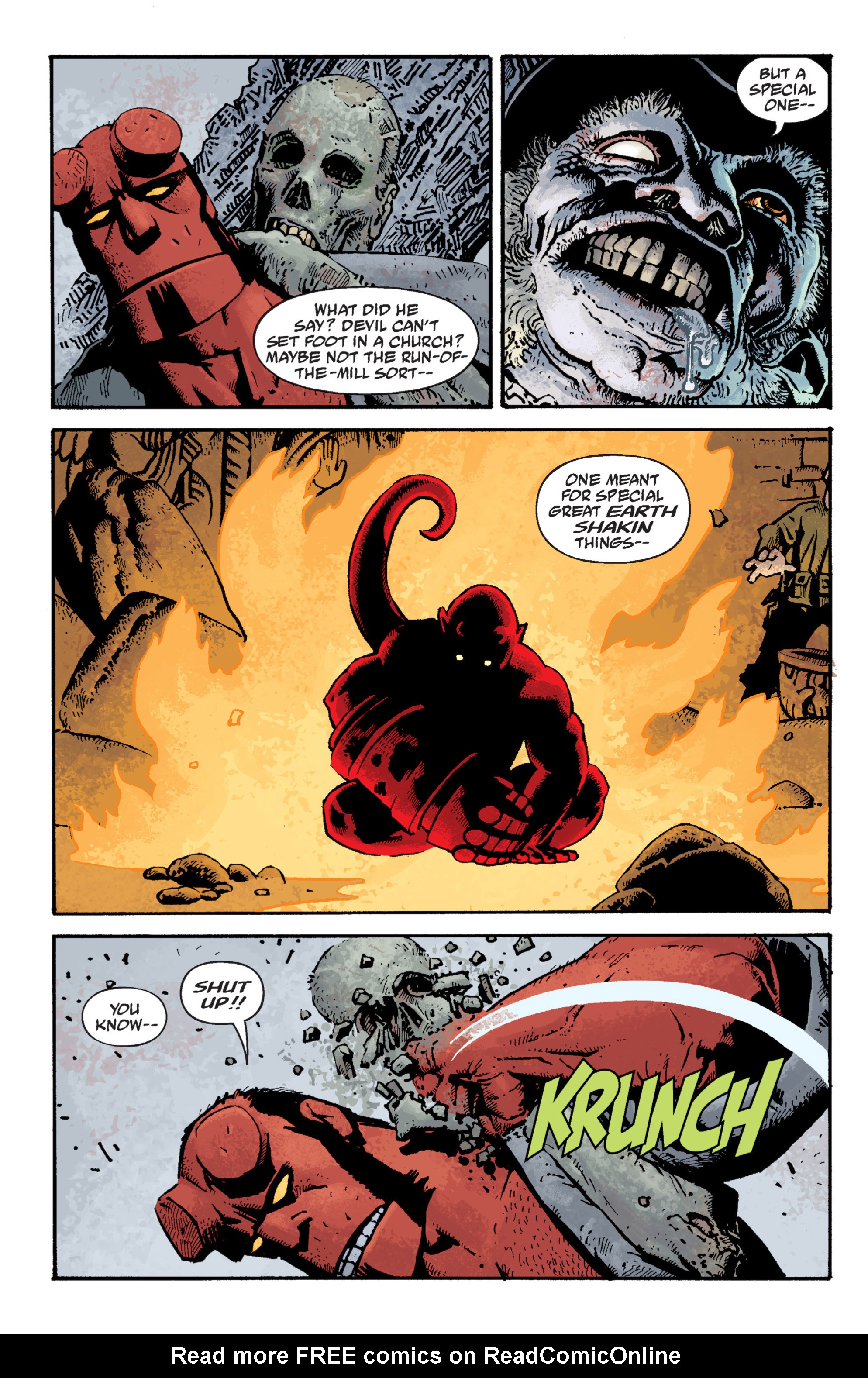 Read online Hellboy comic -  Issue #10 - 70
