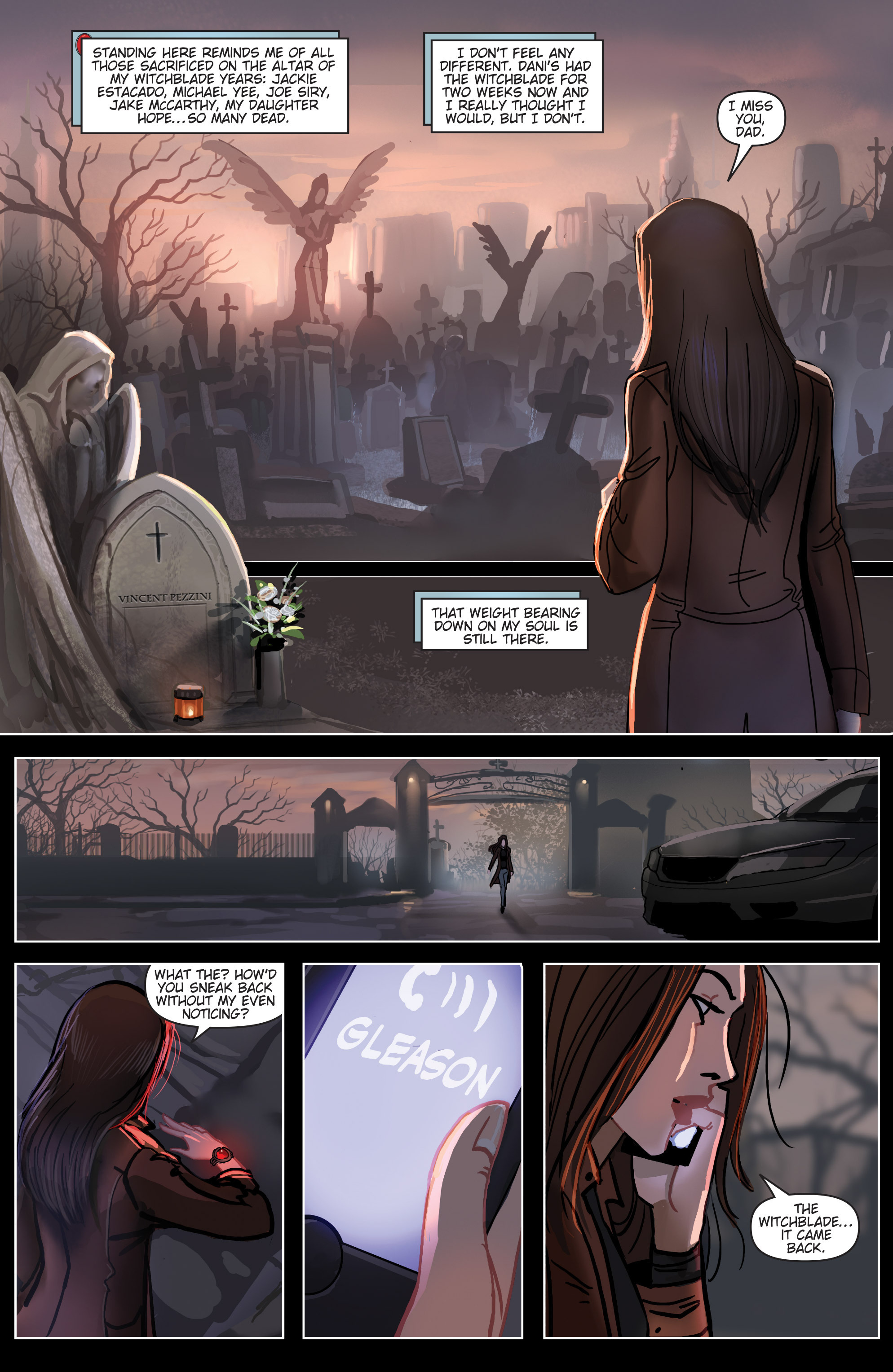 Read online Witchblade: Borne Again comic -  Issue # TPB 3 - 134