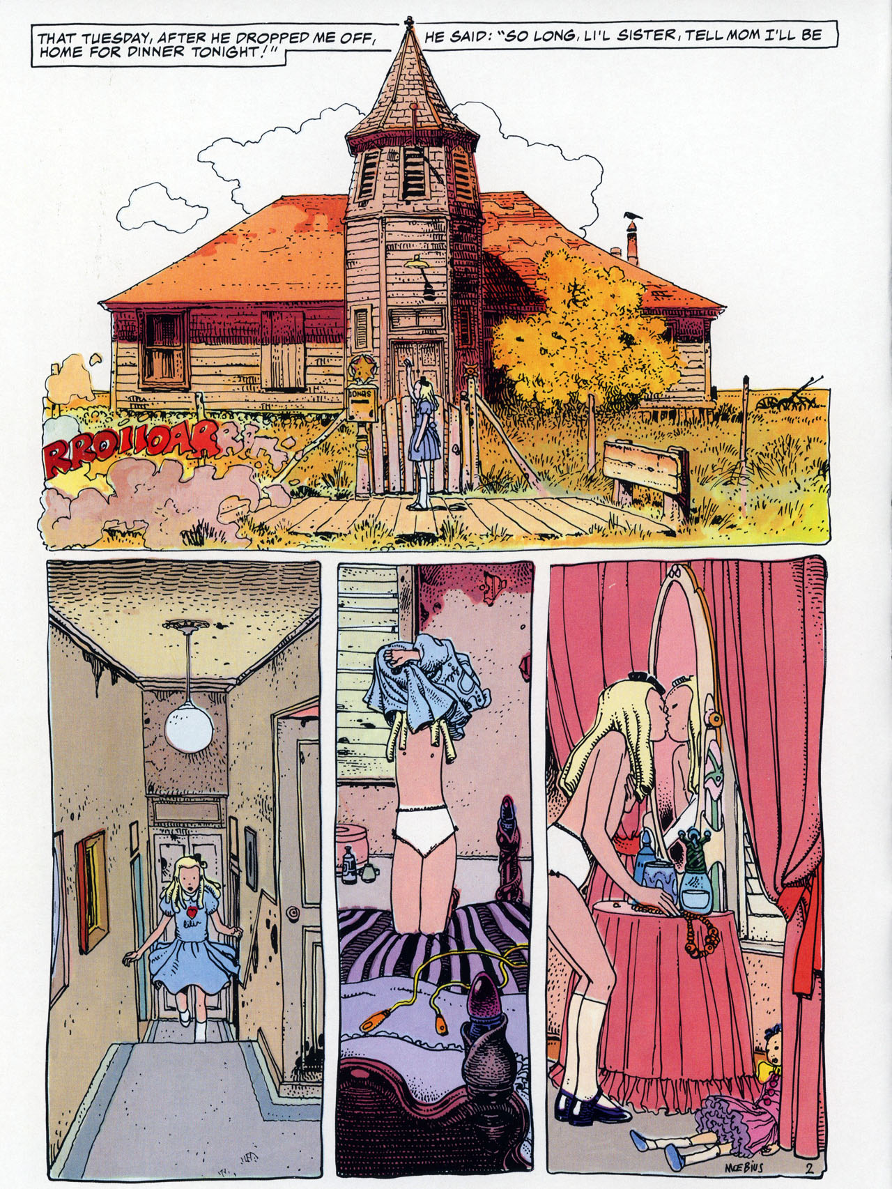 Read online Epic Graphic Novel: Moebius comic -  Issue # TPB 6 - 60