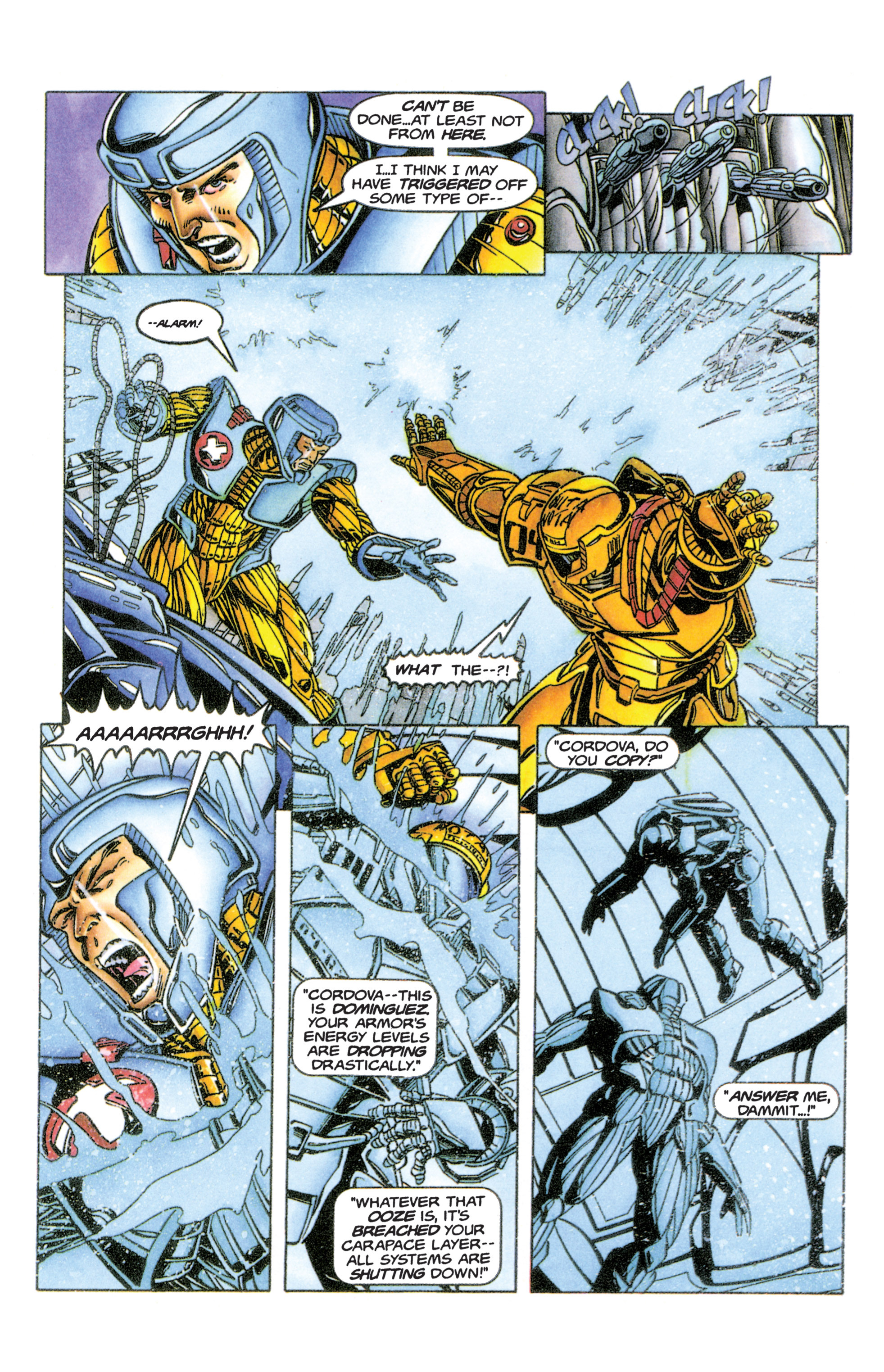 Read online Armorines comic -  Issue #6 - 16