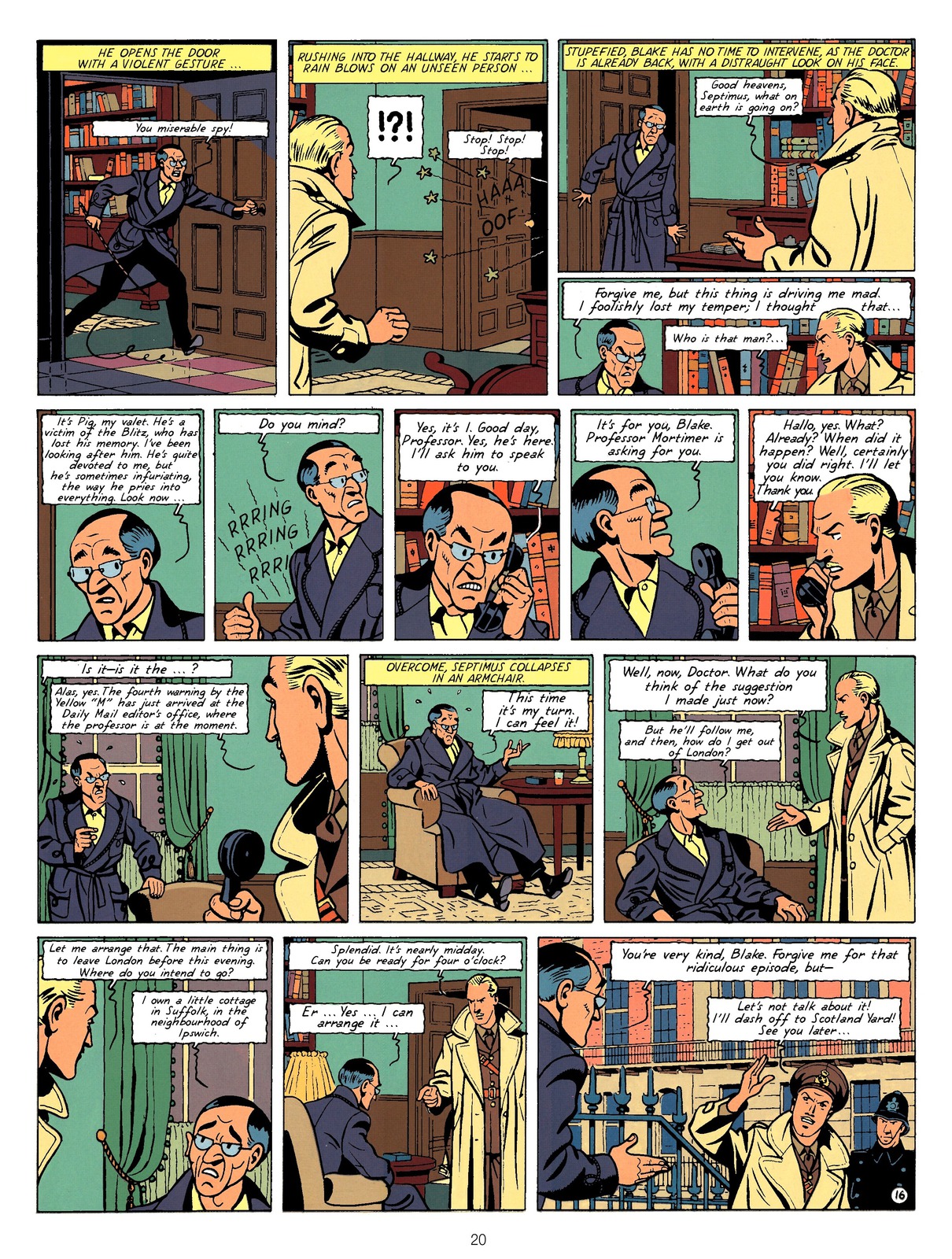 Read online Blake & Mortimer comic -  Issue #1 - 22