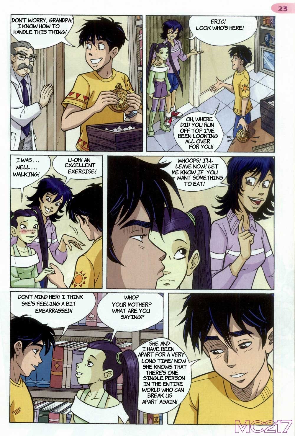 Read online W.i.t.c.h. comic -  Issue #52 - 18