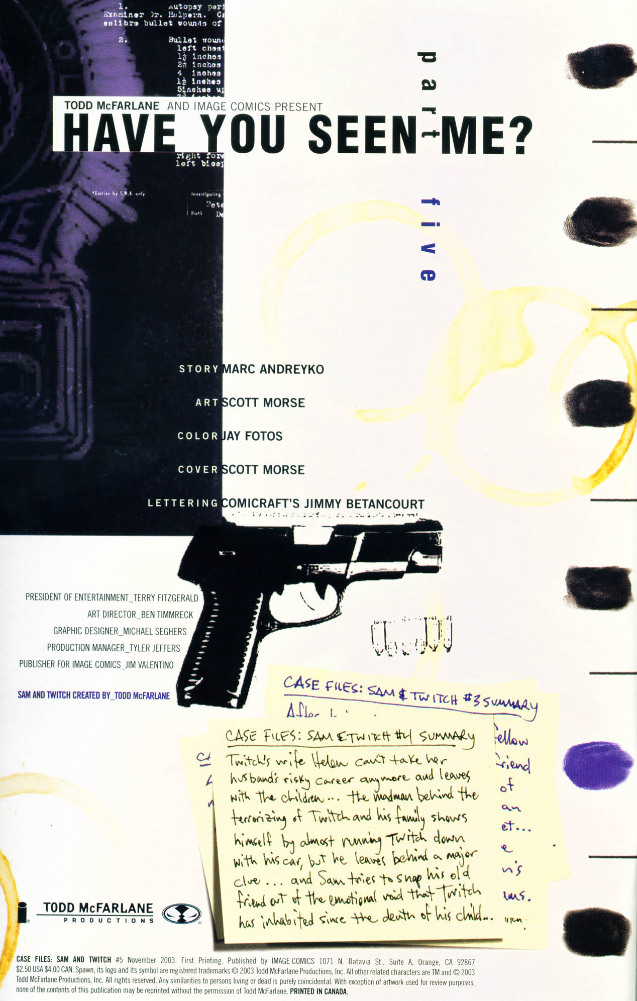 Read online Case Files: Sam and Twitch comic -  Issue #5 - 2