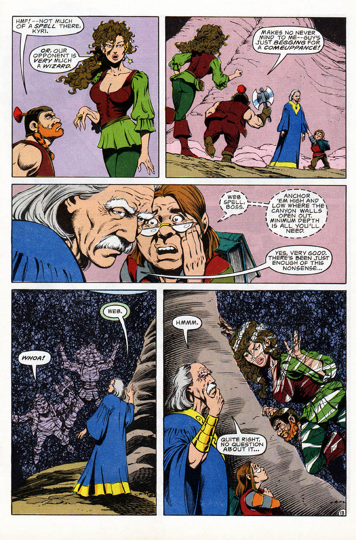 Read online Advanced Dungeons & Dragons comic -  Issue #17 - 16