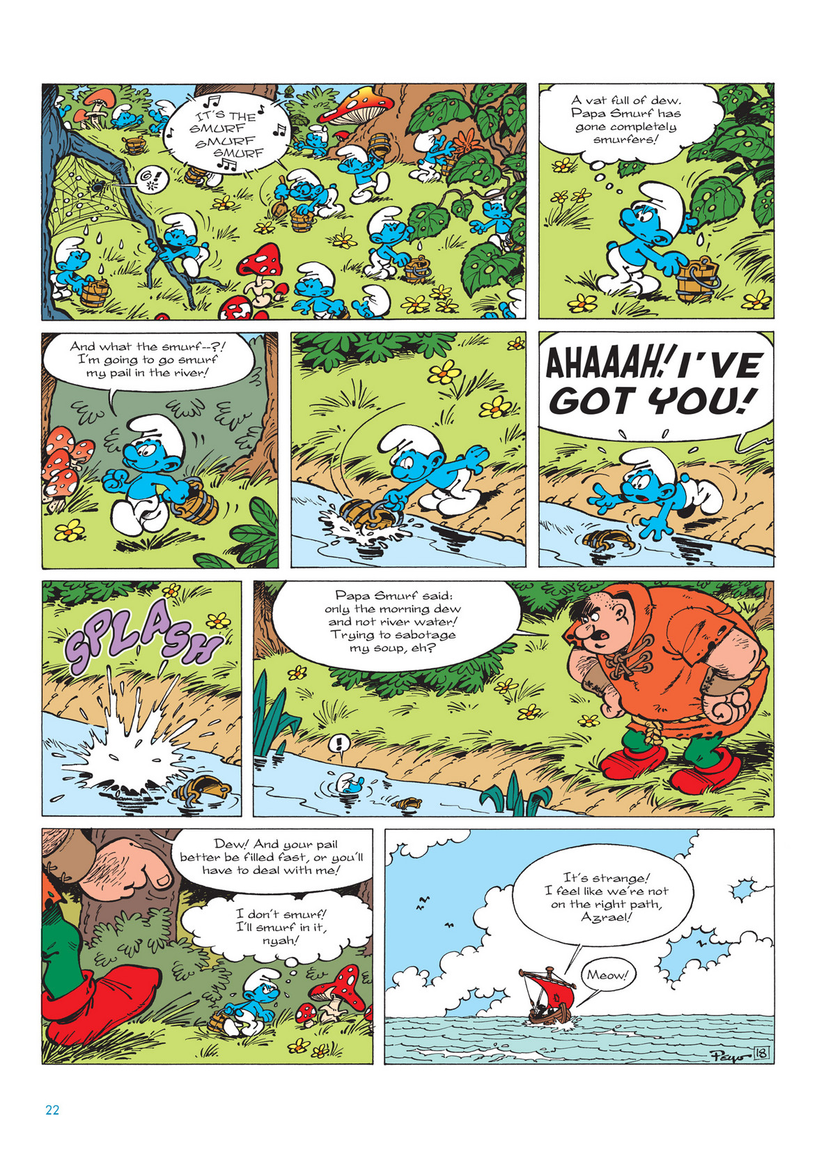 Read online The Smurfs comic -  Issue #13 - 22