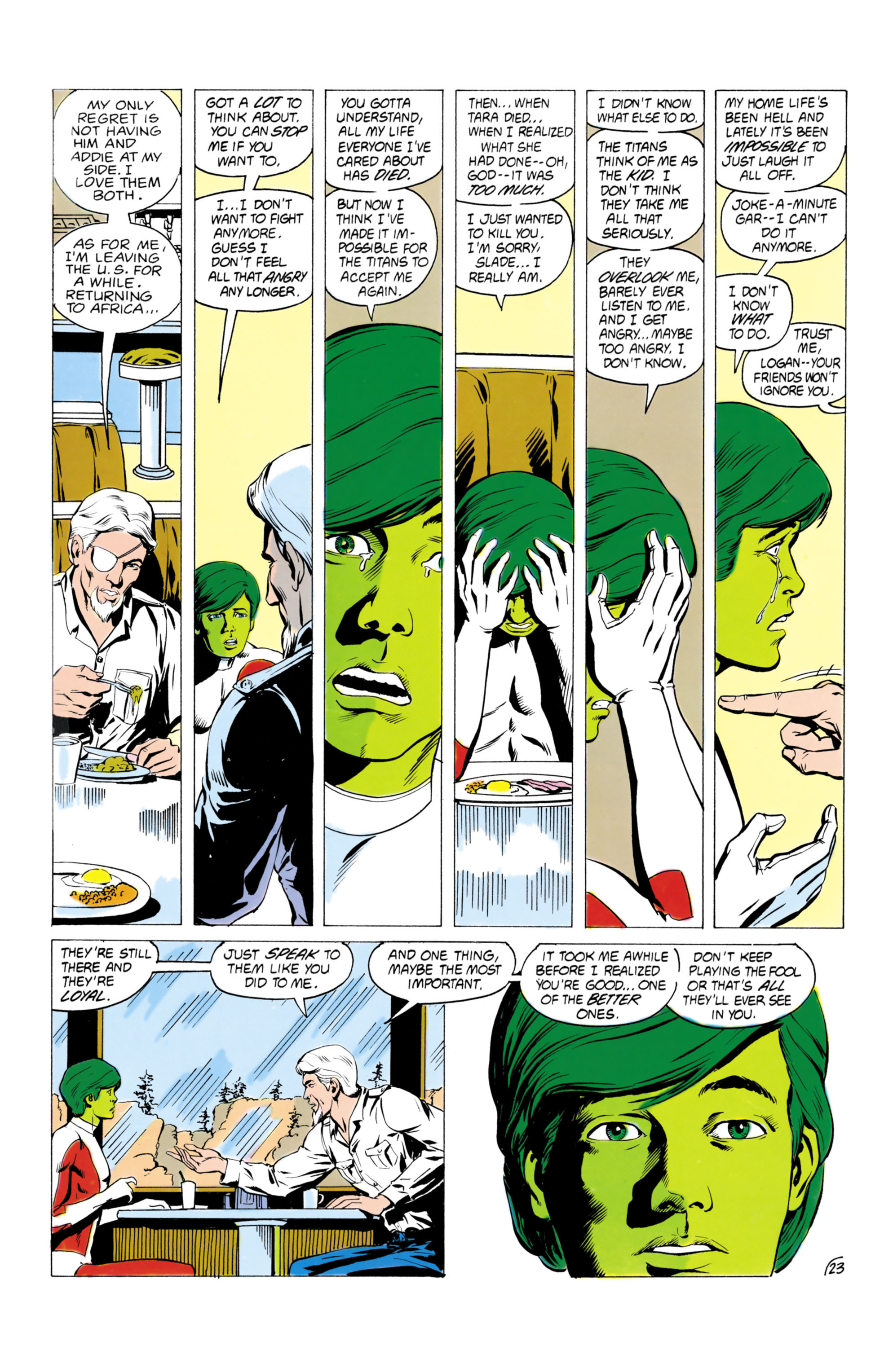 Read online Tales of the Teen Titans comic -  Issue #55 - 24