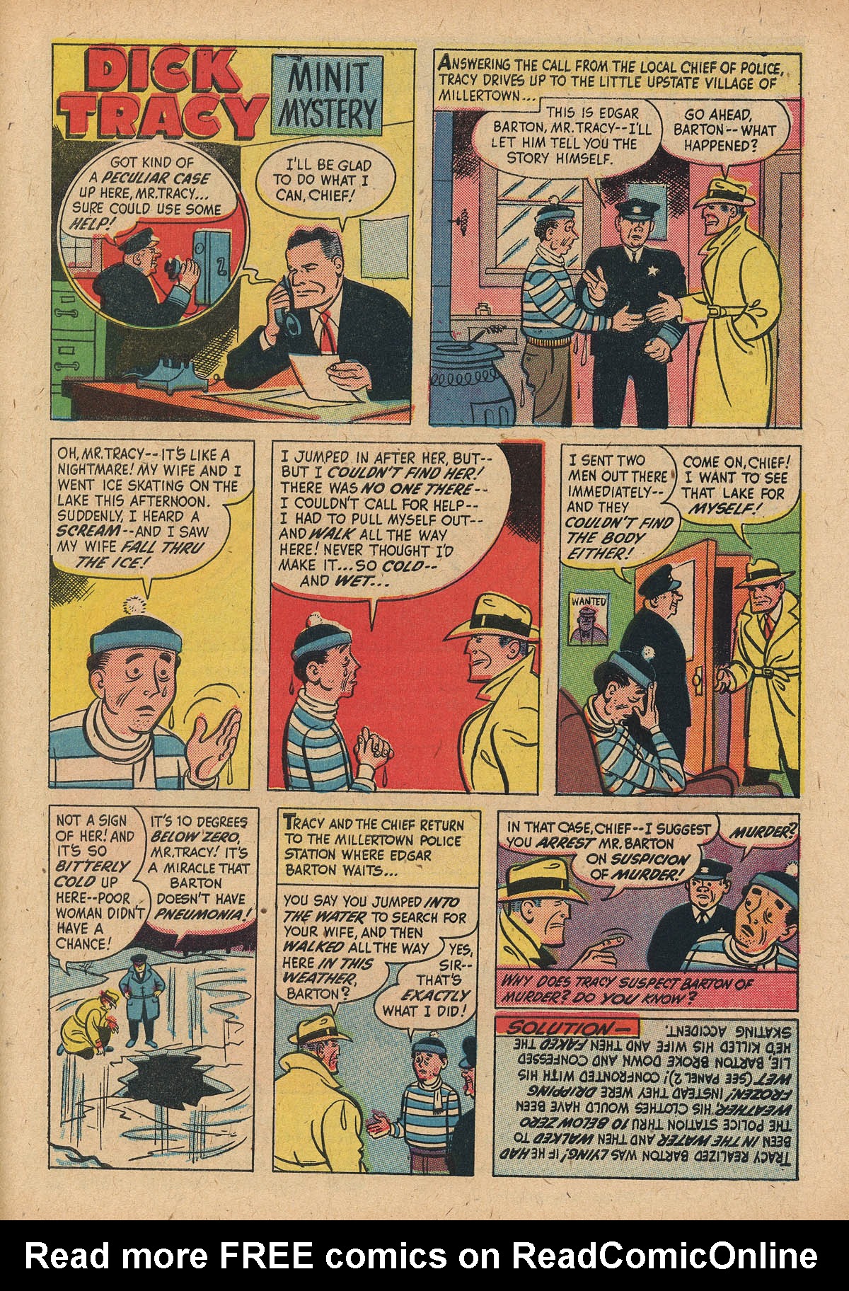 Read online Dick Tracy comic -  Issue #47 - 31