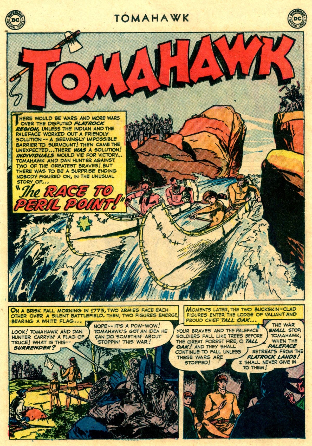 Read online Tomahawk comic -  Issue #11 - 13